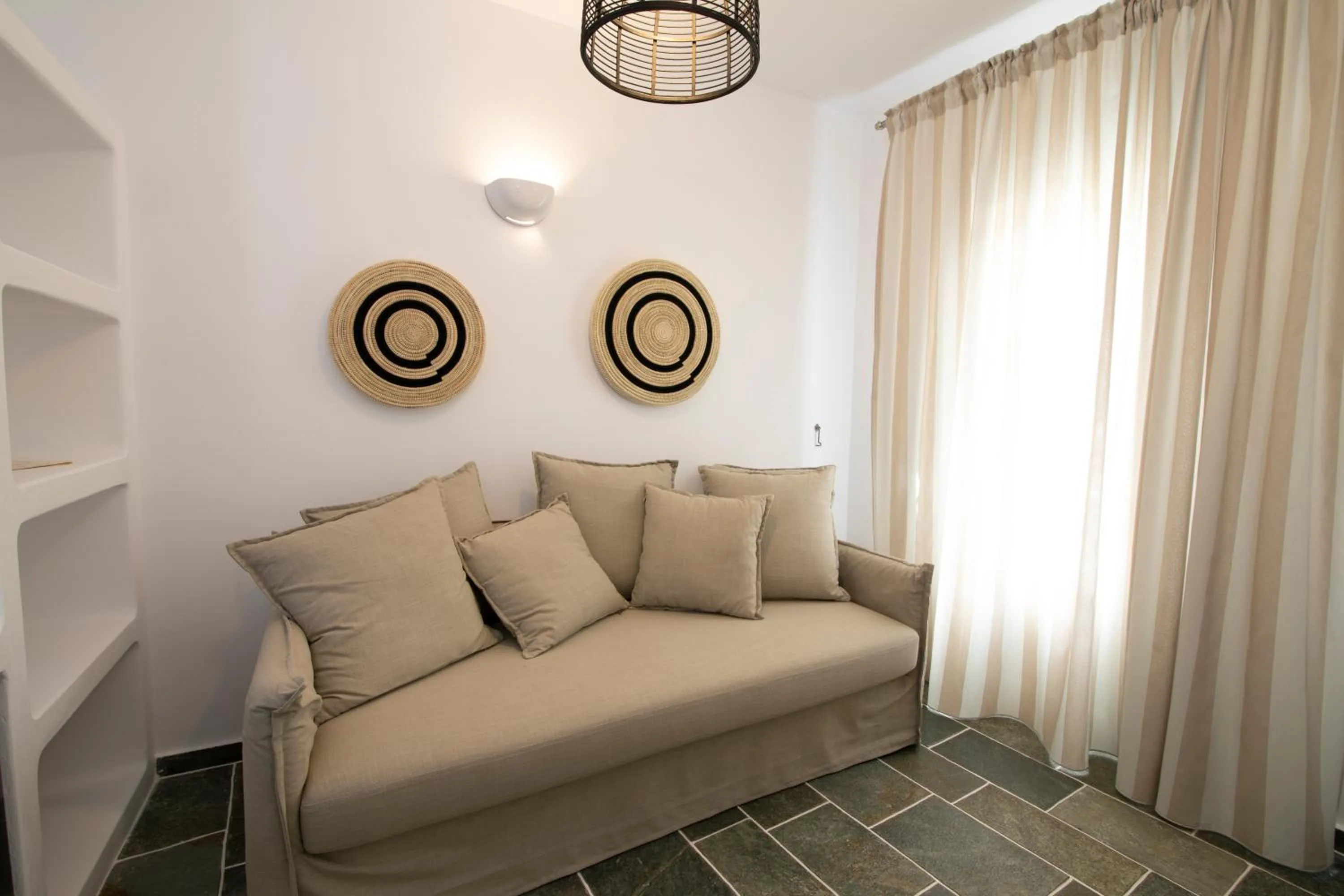 Living room in Nymfes Hotel