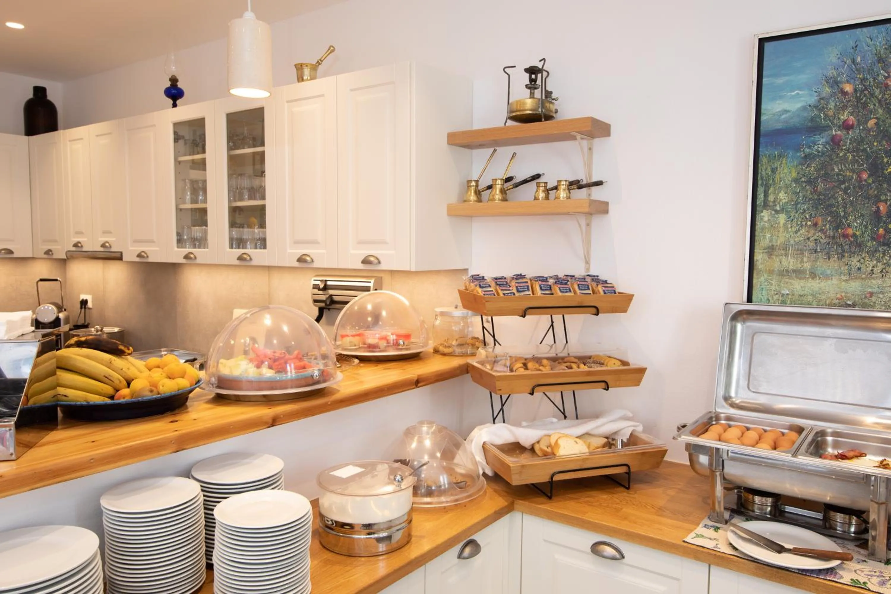 Breakfast in Nymfes Hotel