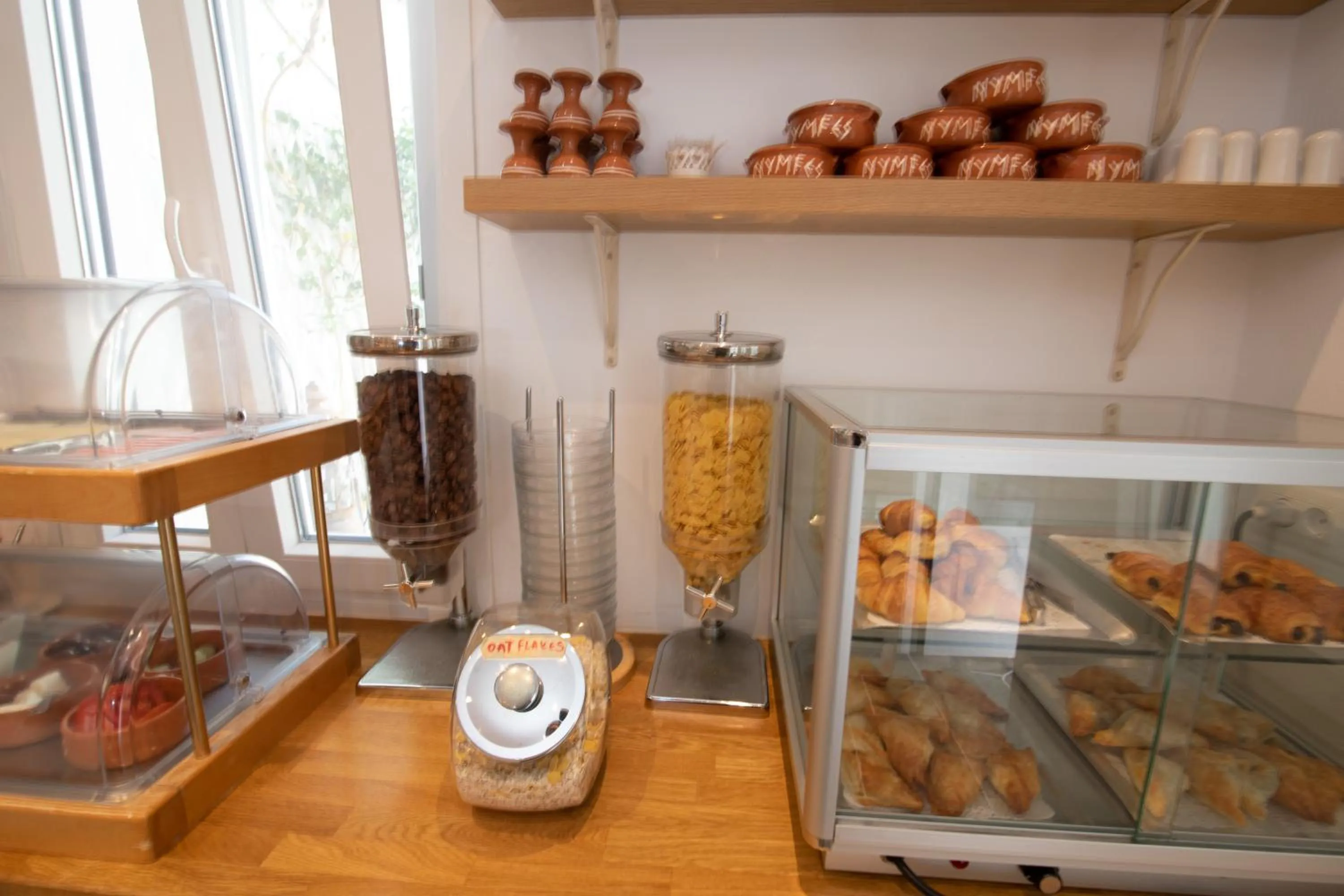 Breakfast in Nymfes Hotel