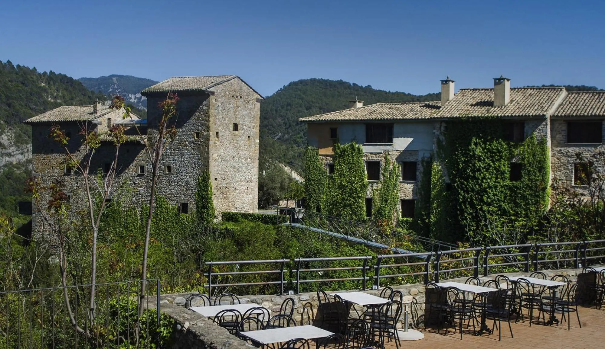 Patio in Ligüerre Resort