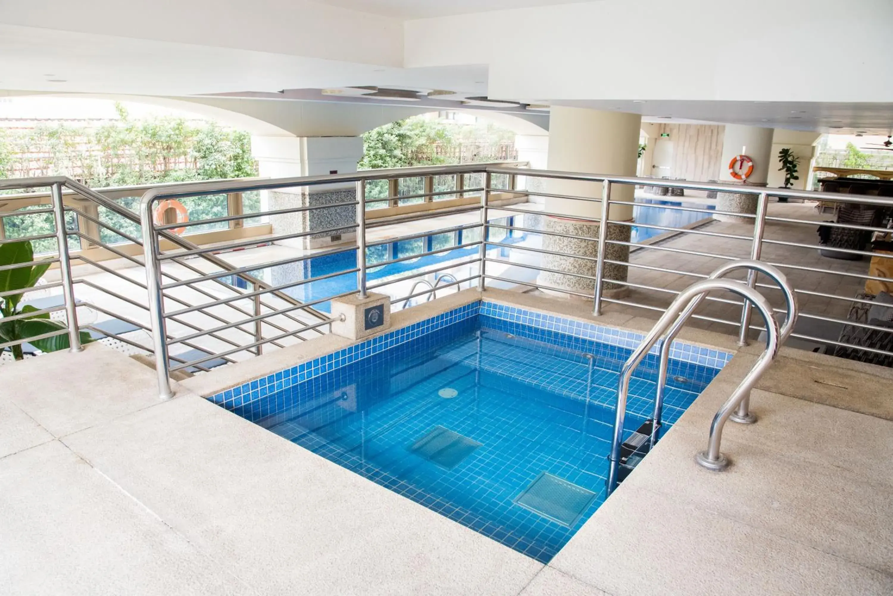 Pool view in Sherwood Suites Pool view in Sherwood Suites