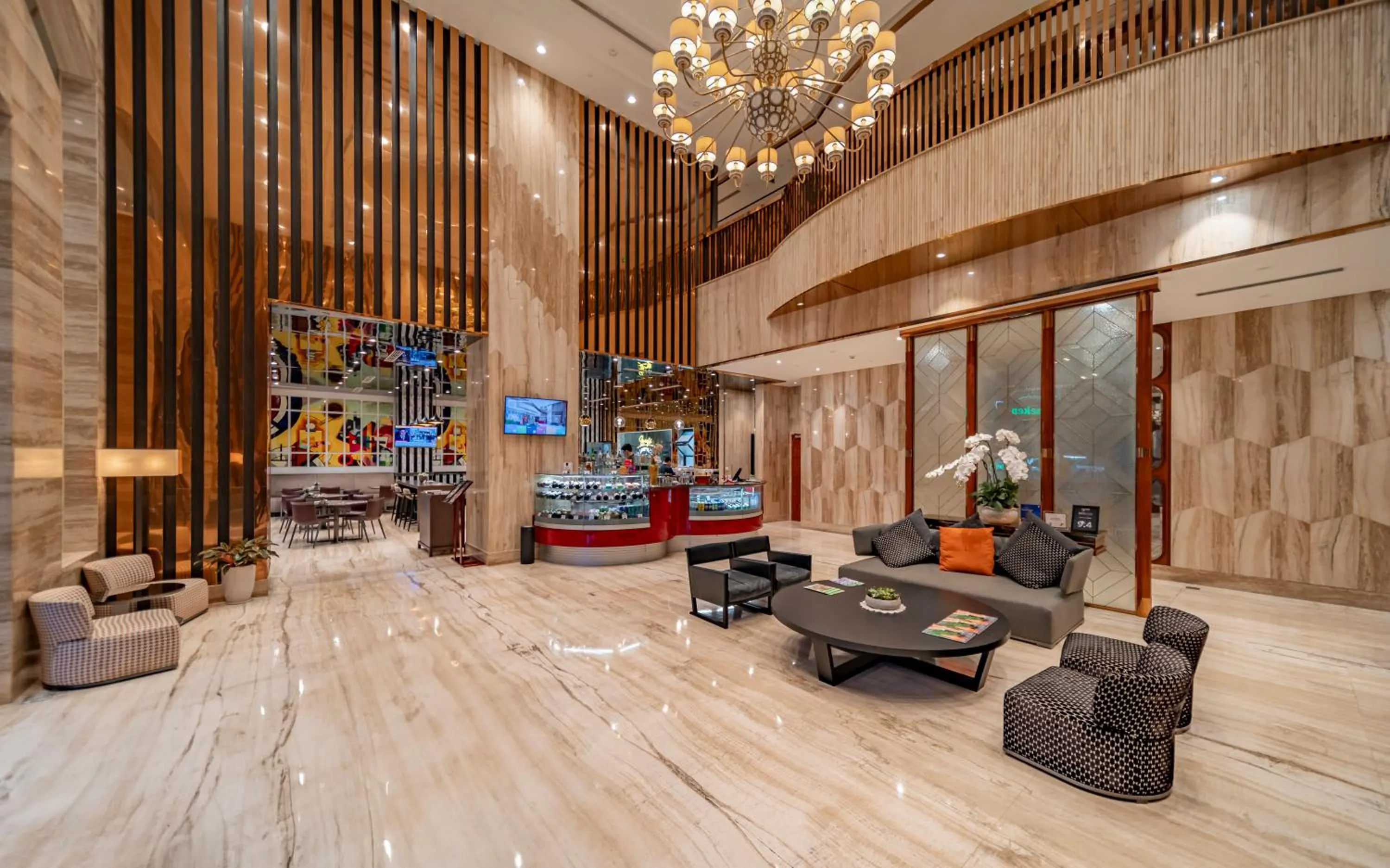 Lobby or reception in Sherwood Suites