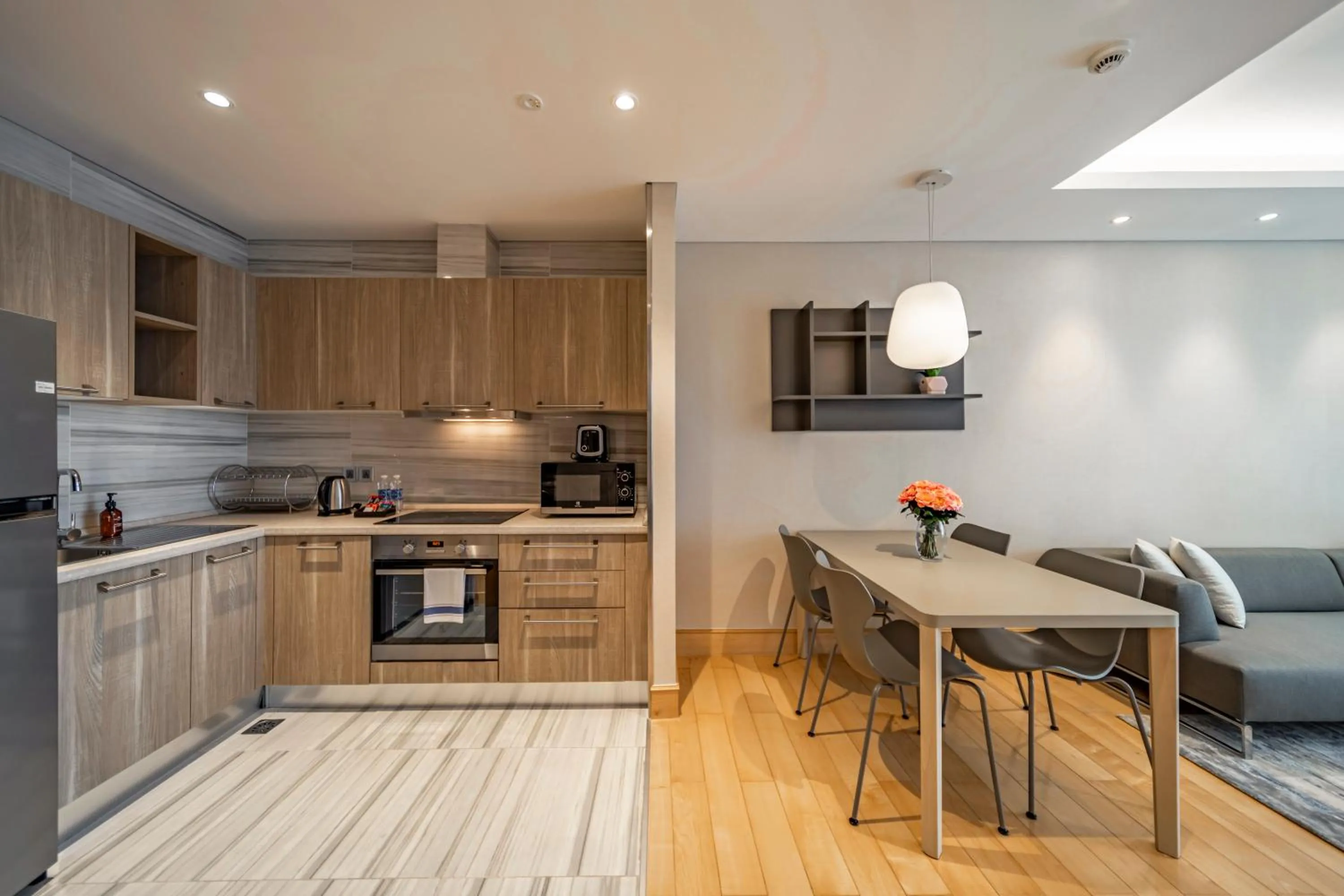 kitchen in Sherwood Suites