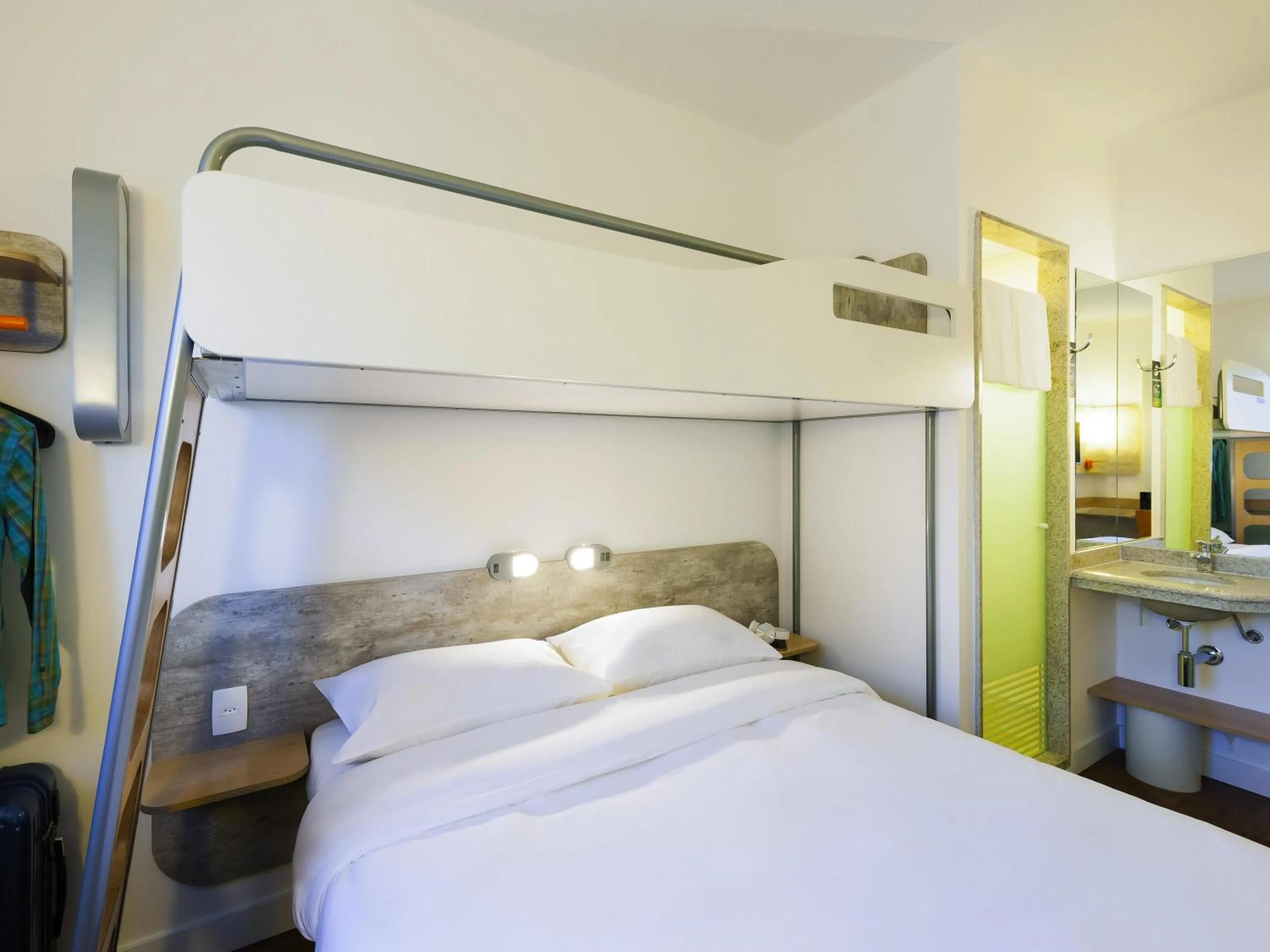Bedroom, Bed in ibis budget Campinas Aquidaban