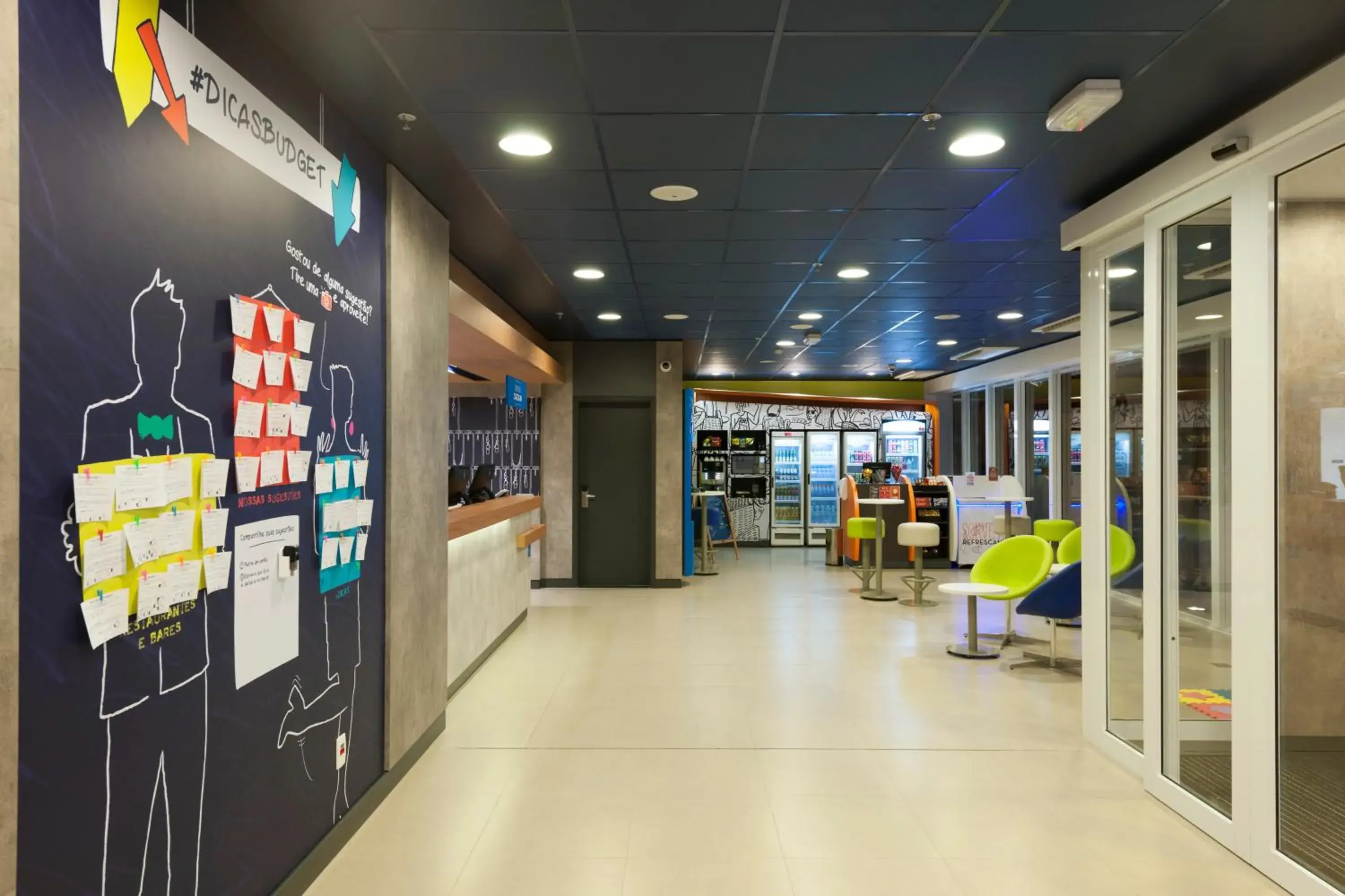 Lobby or reception in ibis budget Campinas Aquidaban Lobby or reception in ibis budget Campinas Aquidaban