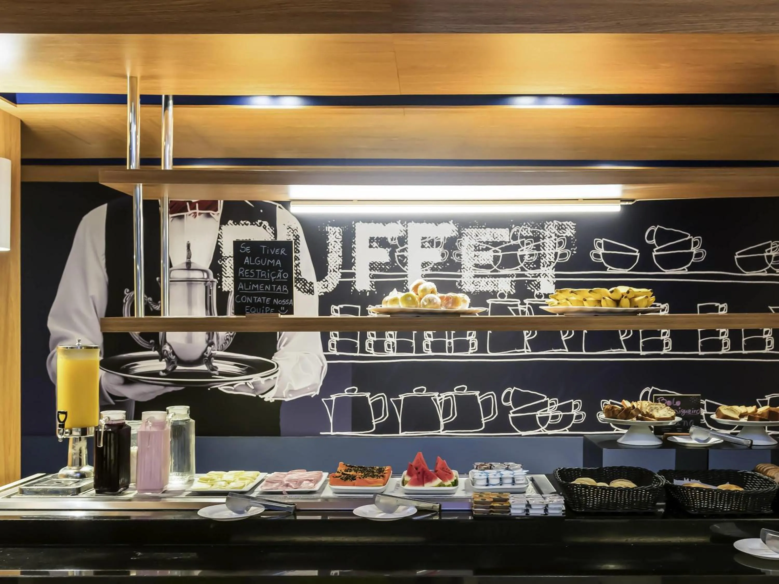 Breakfast in ibis budget Campinas Aquidaban