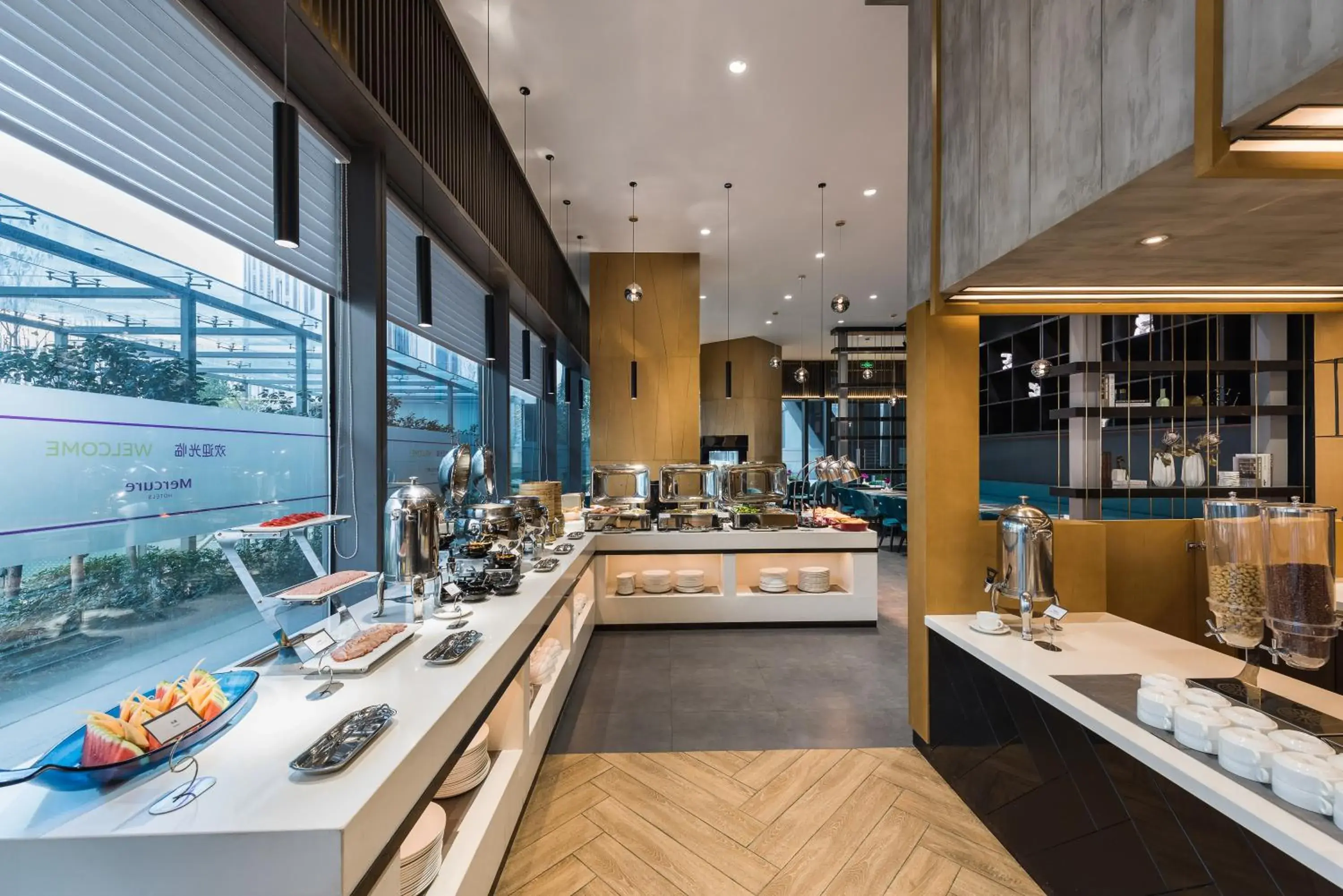 Restaurant/places to eat in Mercure Shanghai Hongqiao Railway Station Restaurant/places to eat in Mercure Shanghai Hongqiao Railway Station