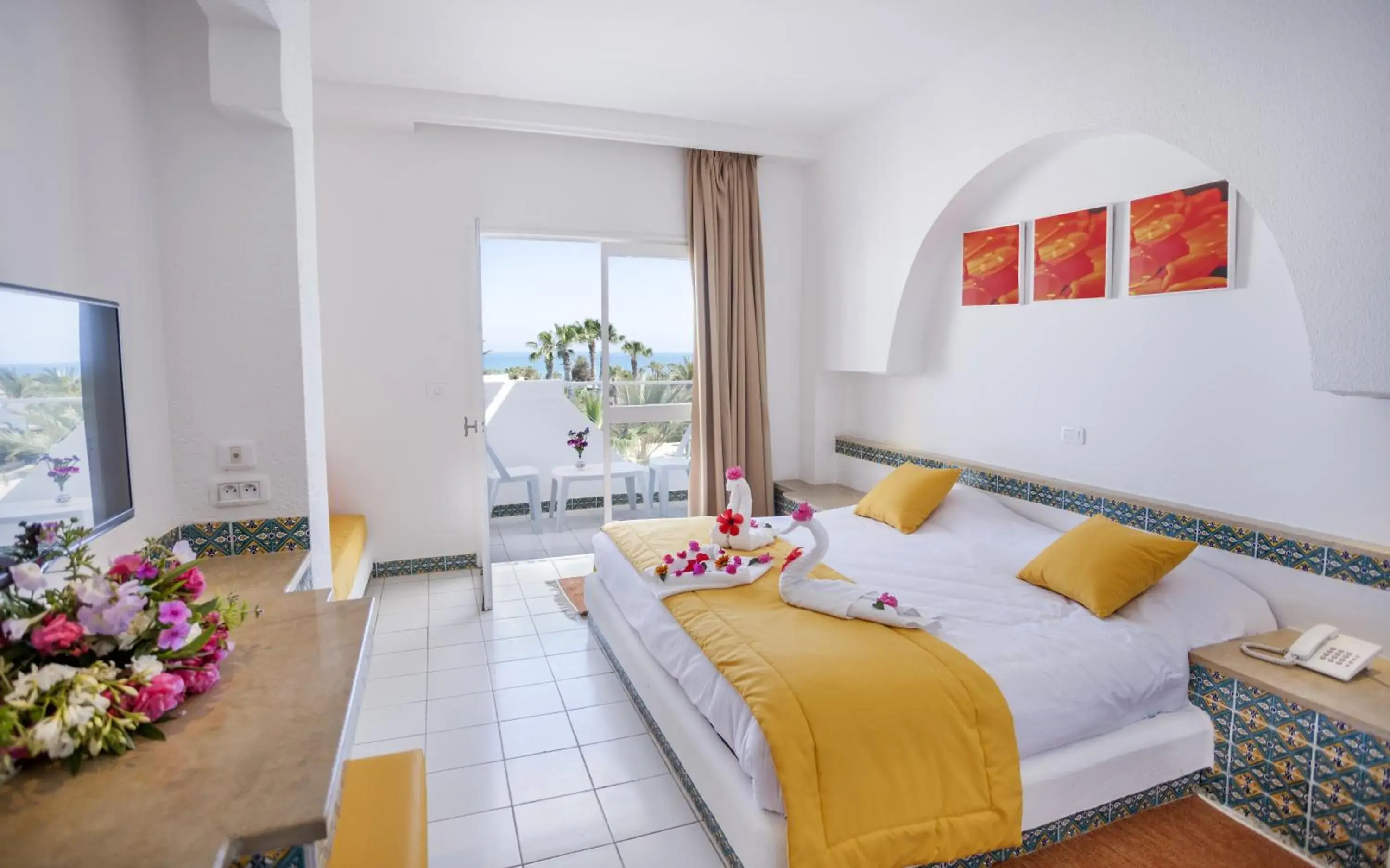 Photo of the whole room, Bed in Seabel Aladin Djerba Photo of the whole room, Bed in Seabel Aladin Djerba