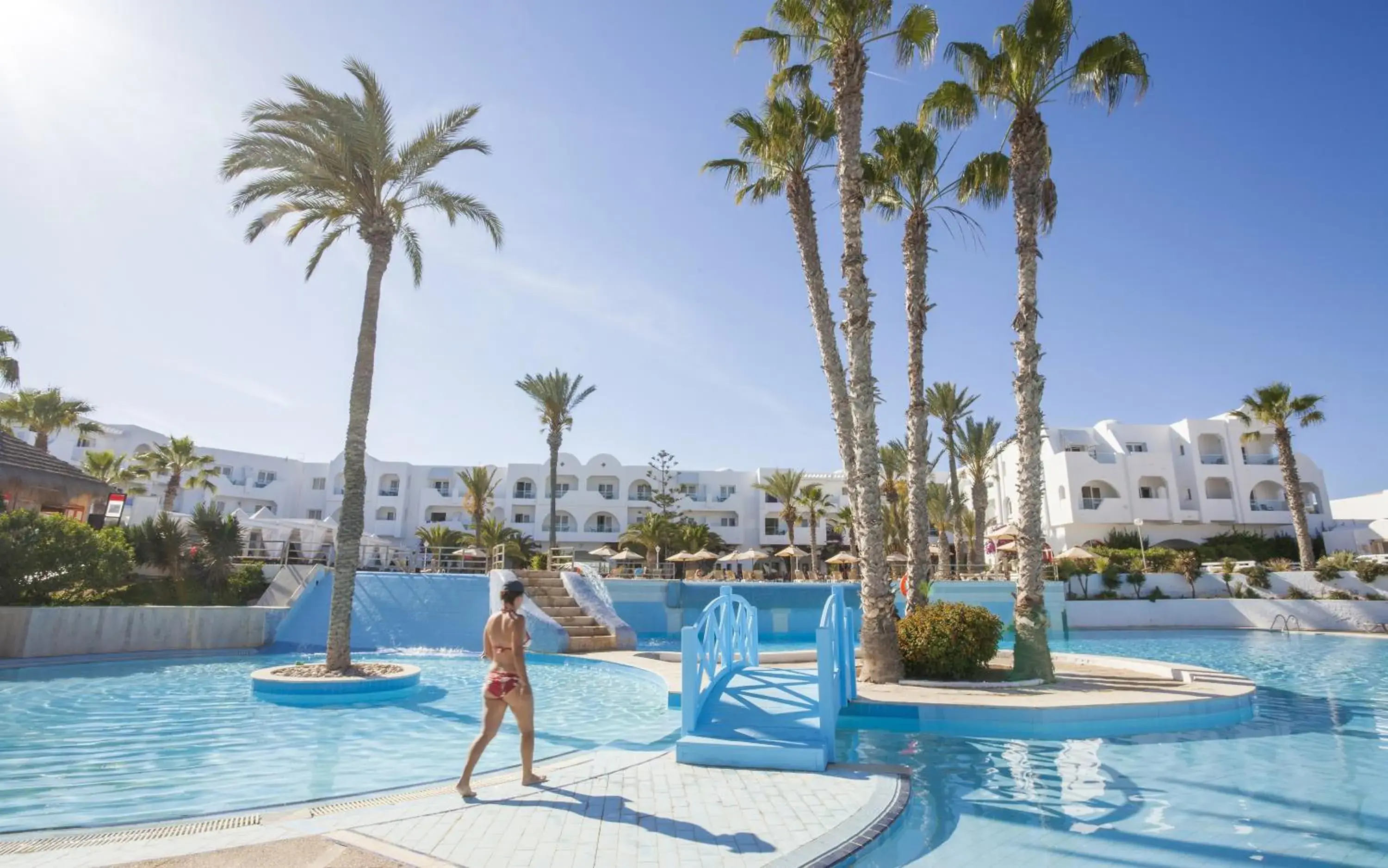 Swimming pool in Seabel Aladin Djerba Swimming pool in Seabel Aladin Djerba