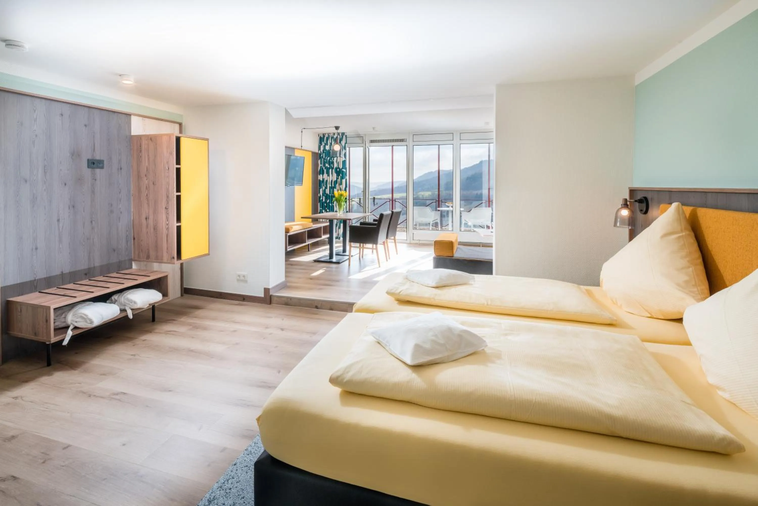 Bed in Waldhotel Sonnenberg