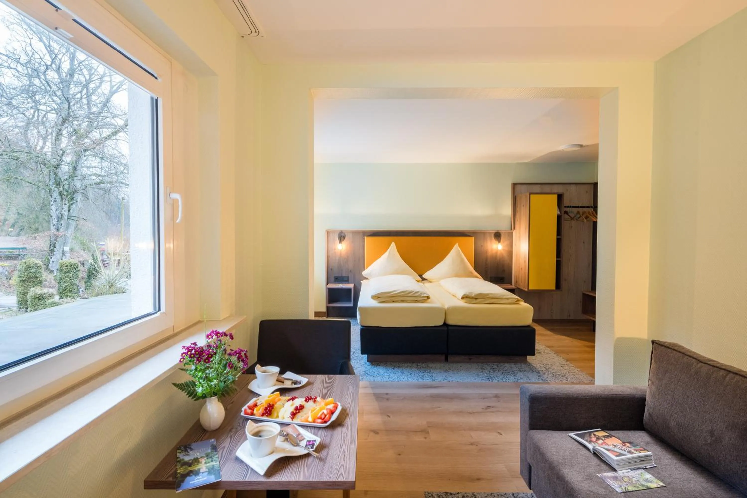 Photo of the whole room, Bed in Waldhotel Sonnenberg