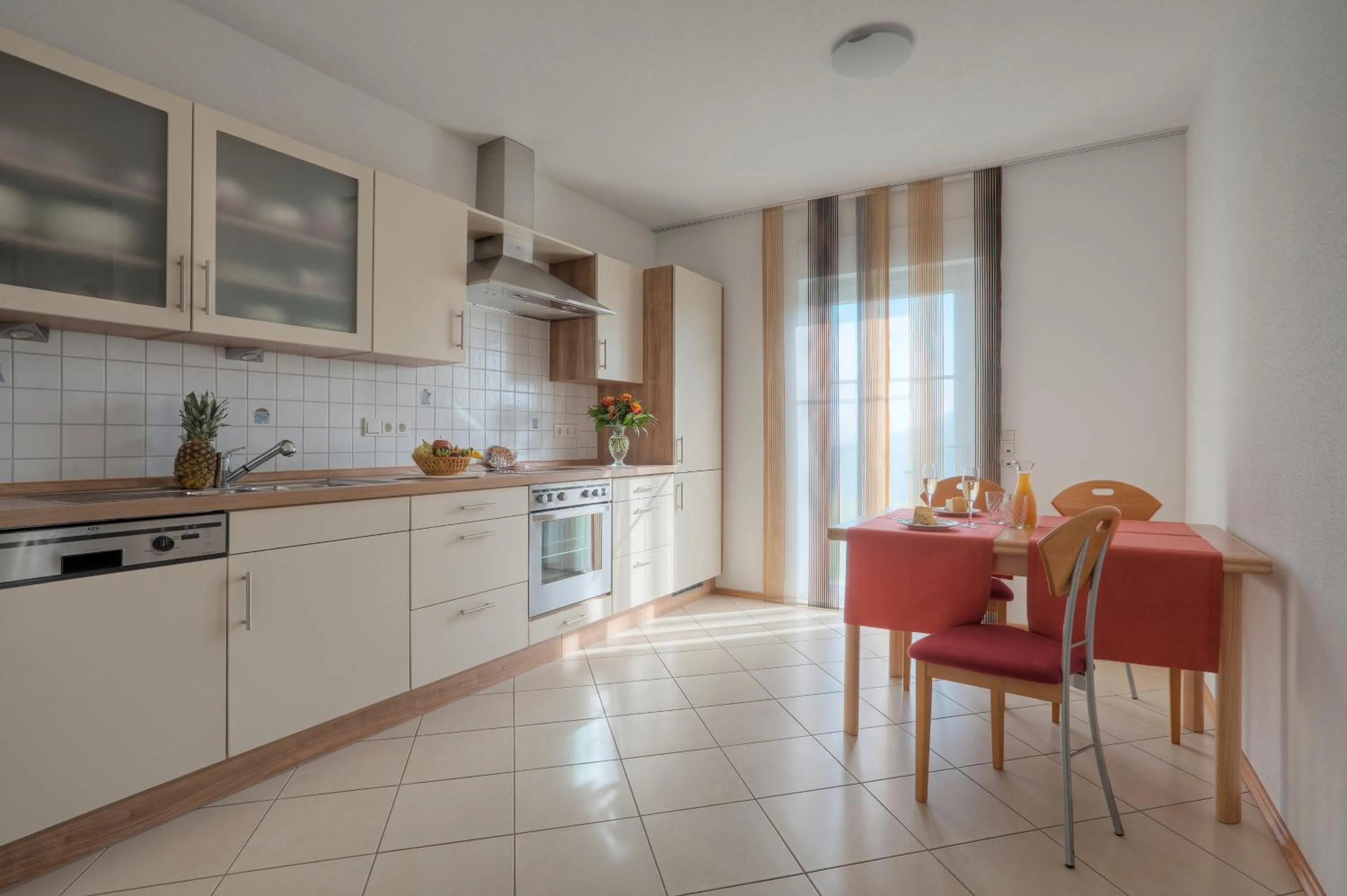 Kitchen or kitchenette in Waldhotel Sonnenberg