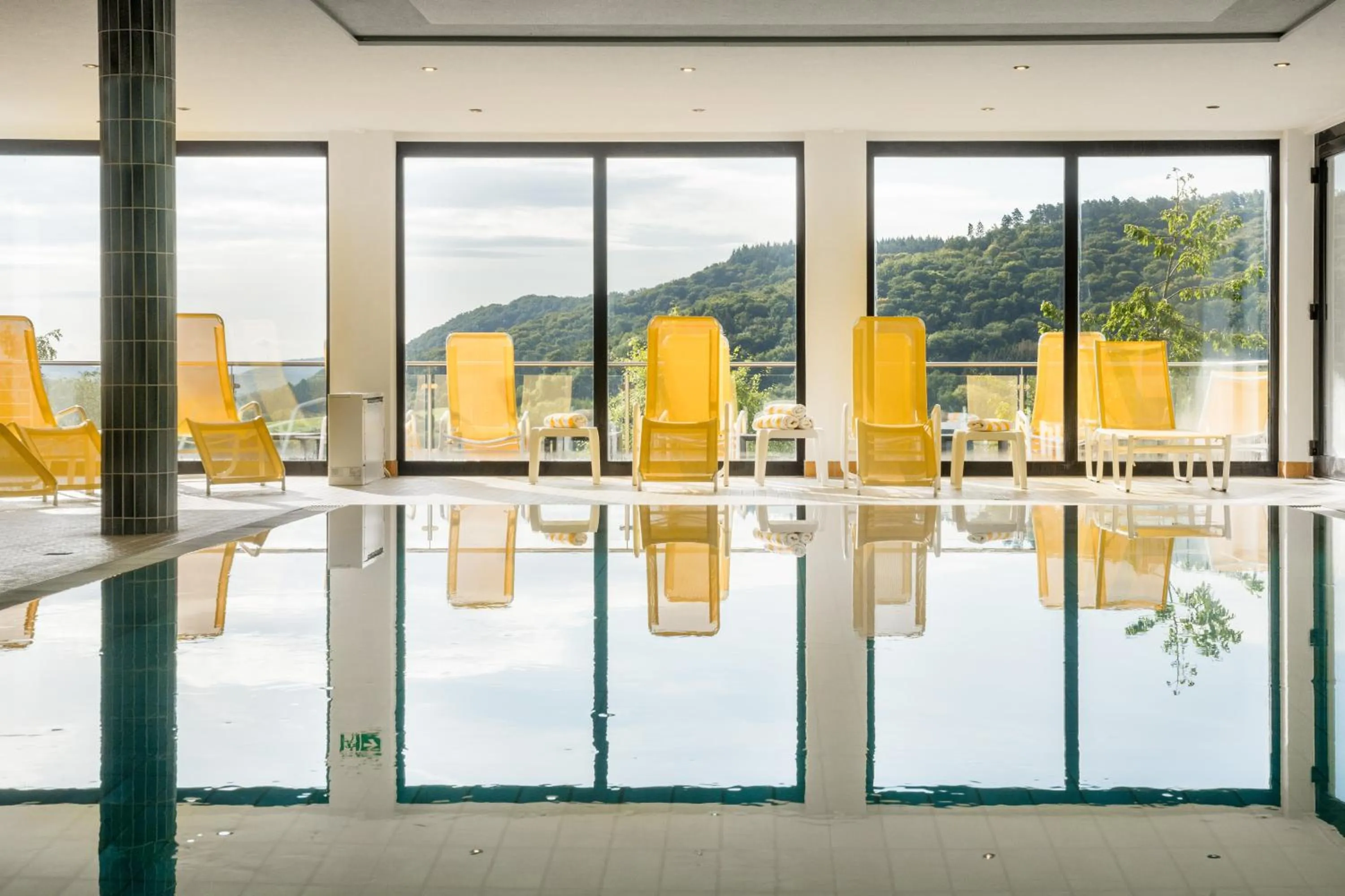 Pool view in Waldhotel Sonnenberg