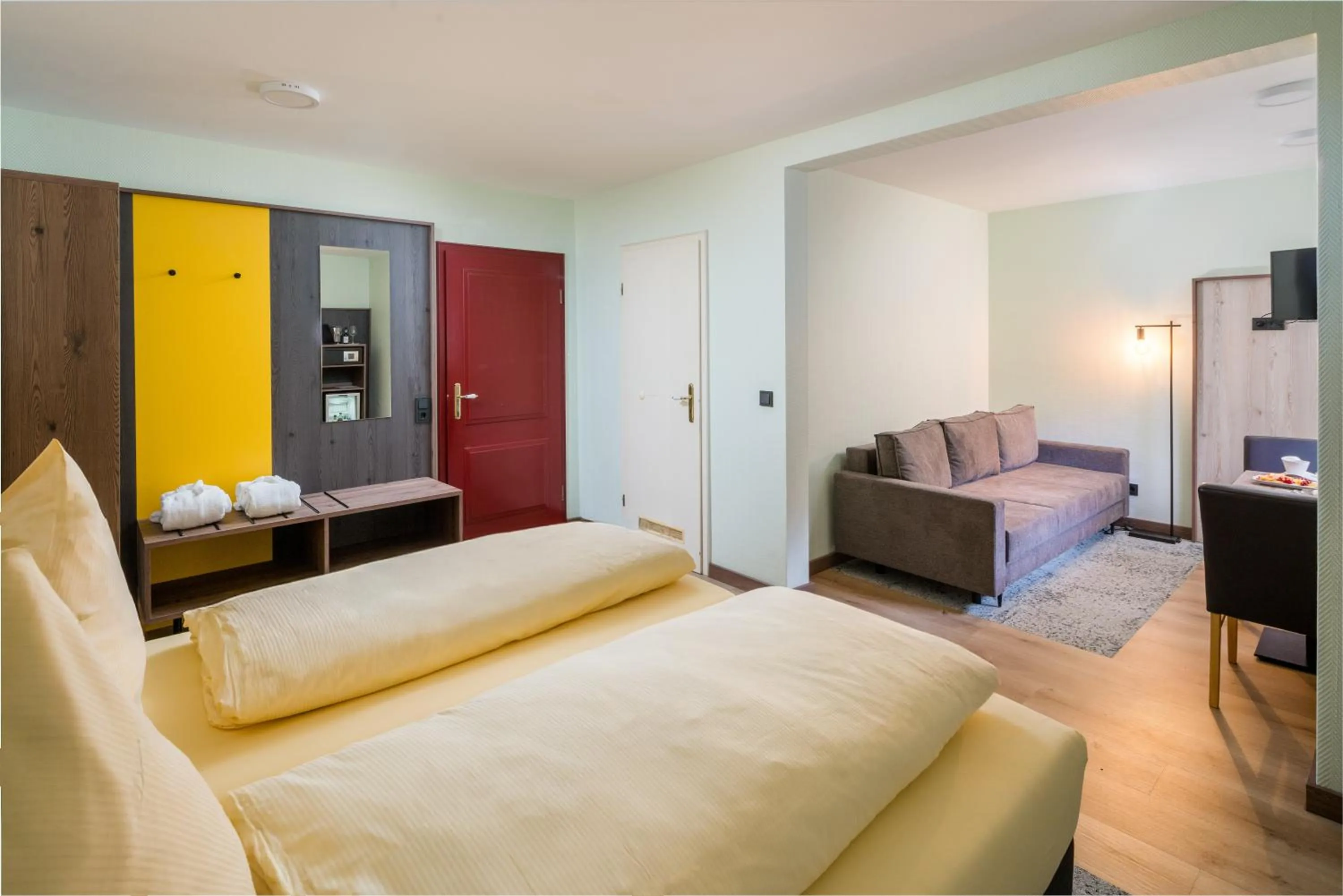 Photo of the whole room, Bed in Waldhotel Sonnenberg