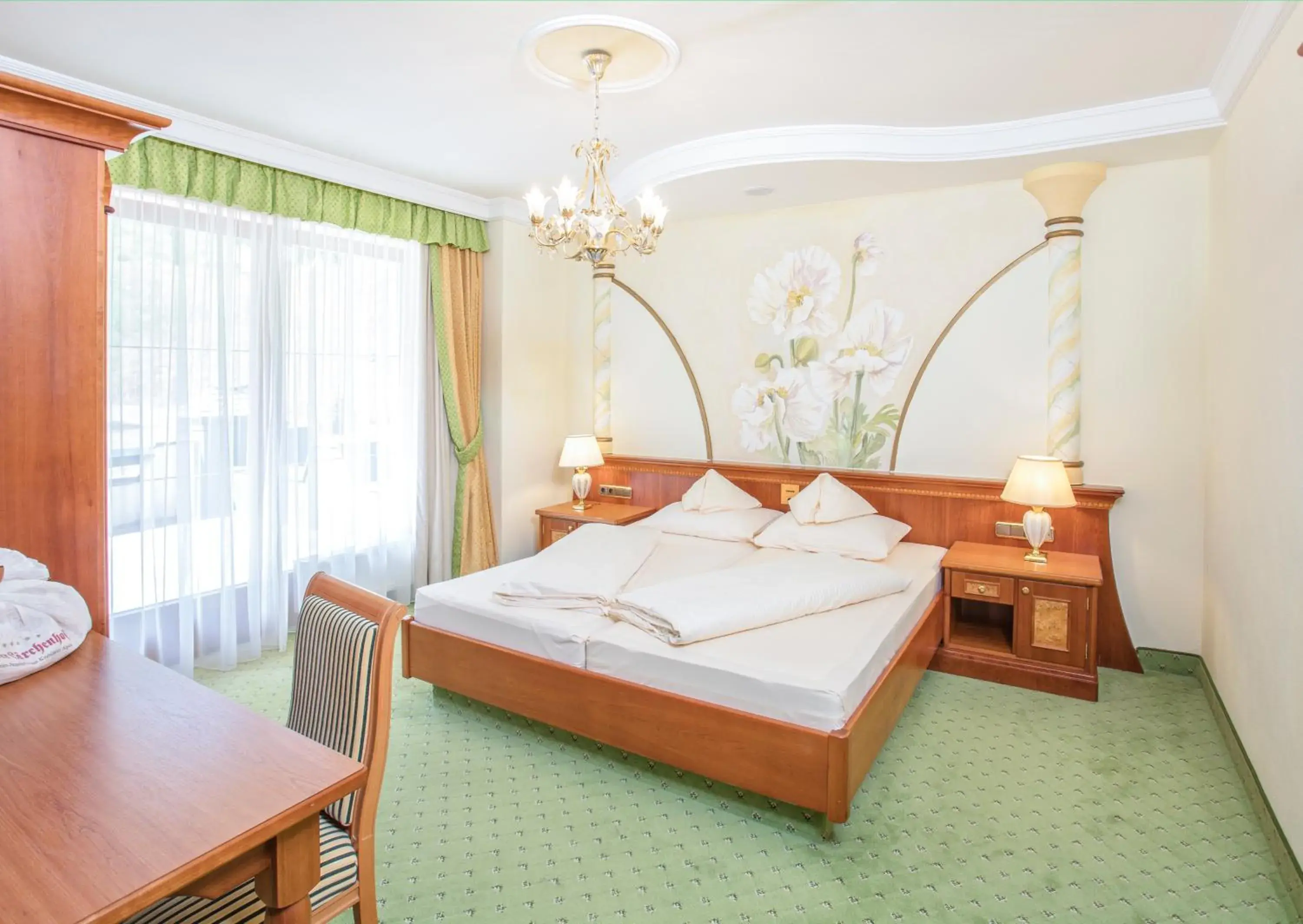 Photo of the whole room, Bed in Der Lärchenhof