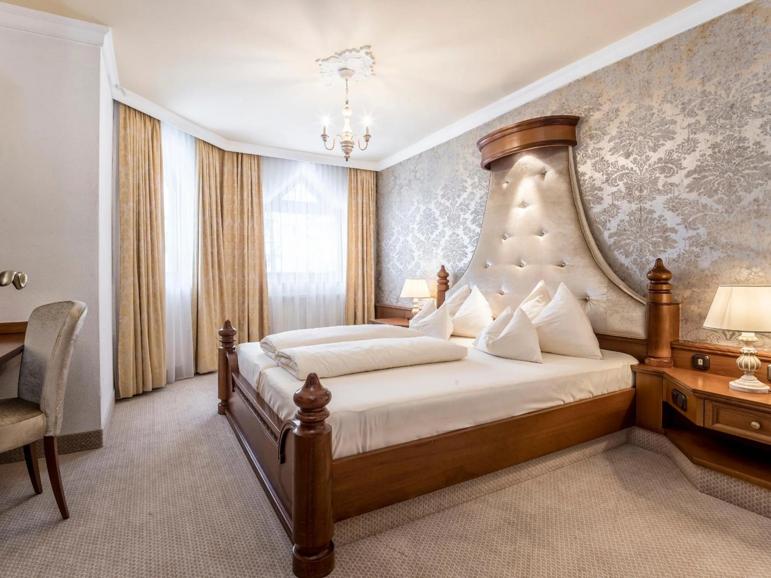 Photo of the whole room, Bed in Der Lärchenhof