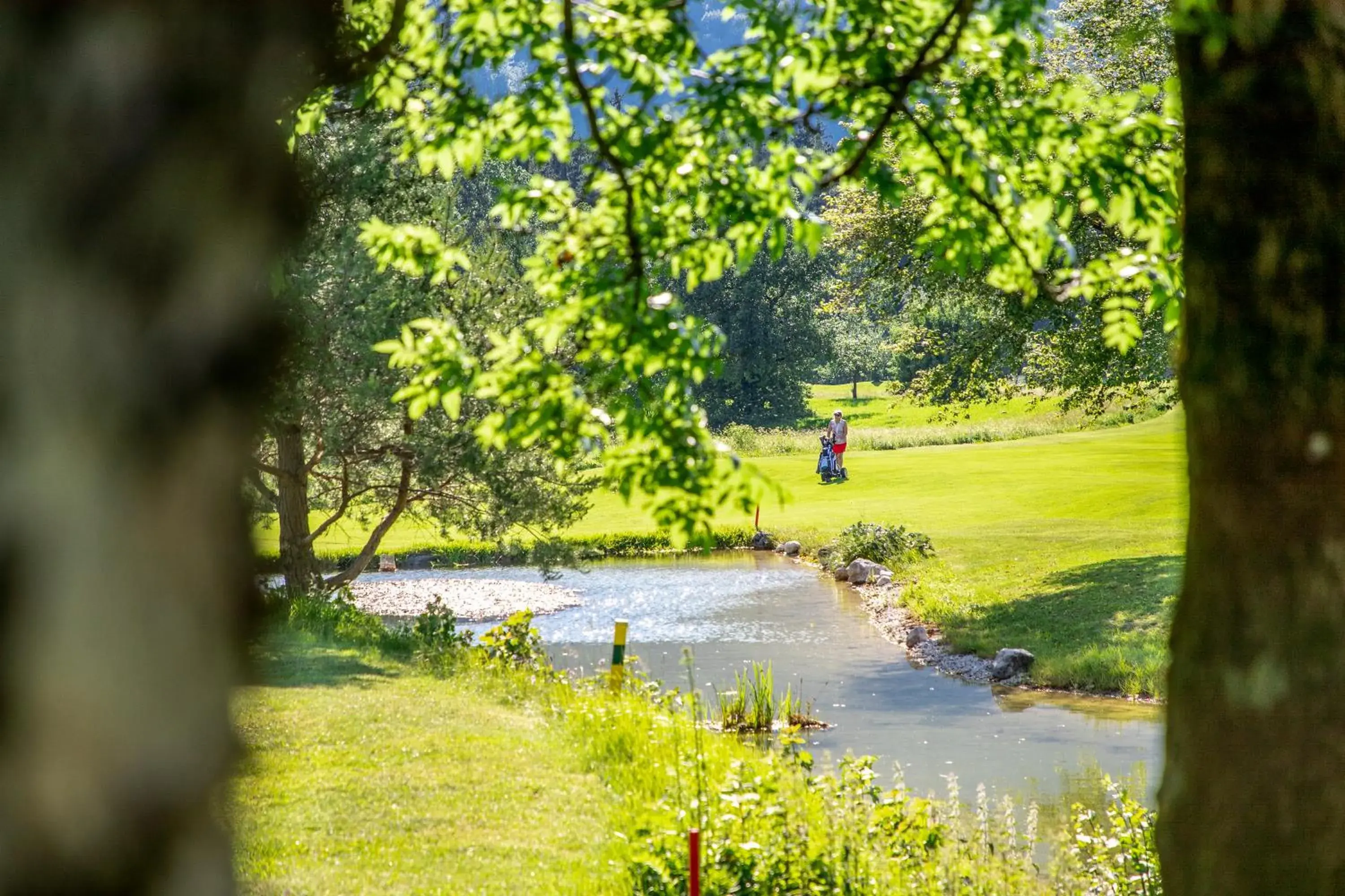 Golfcourse, Garden in Der Lärchenhof