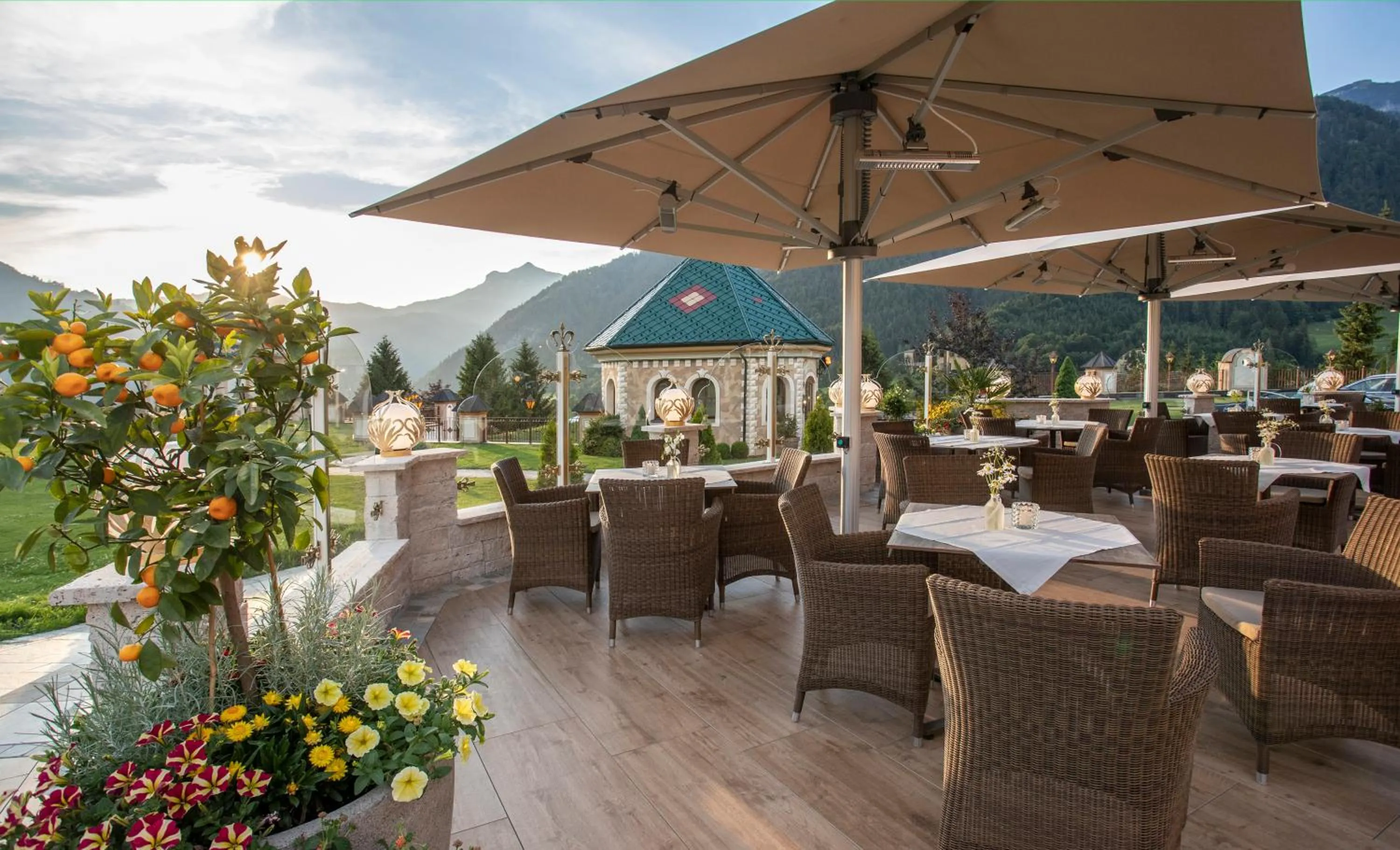 Balcony/Terrace in Der Lärchenhof