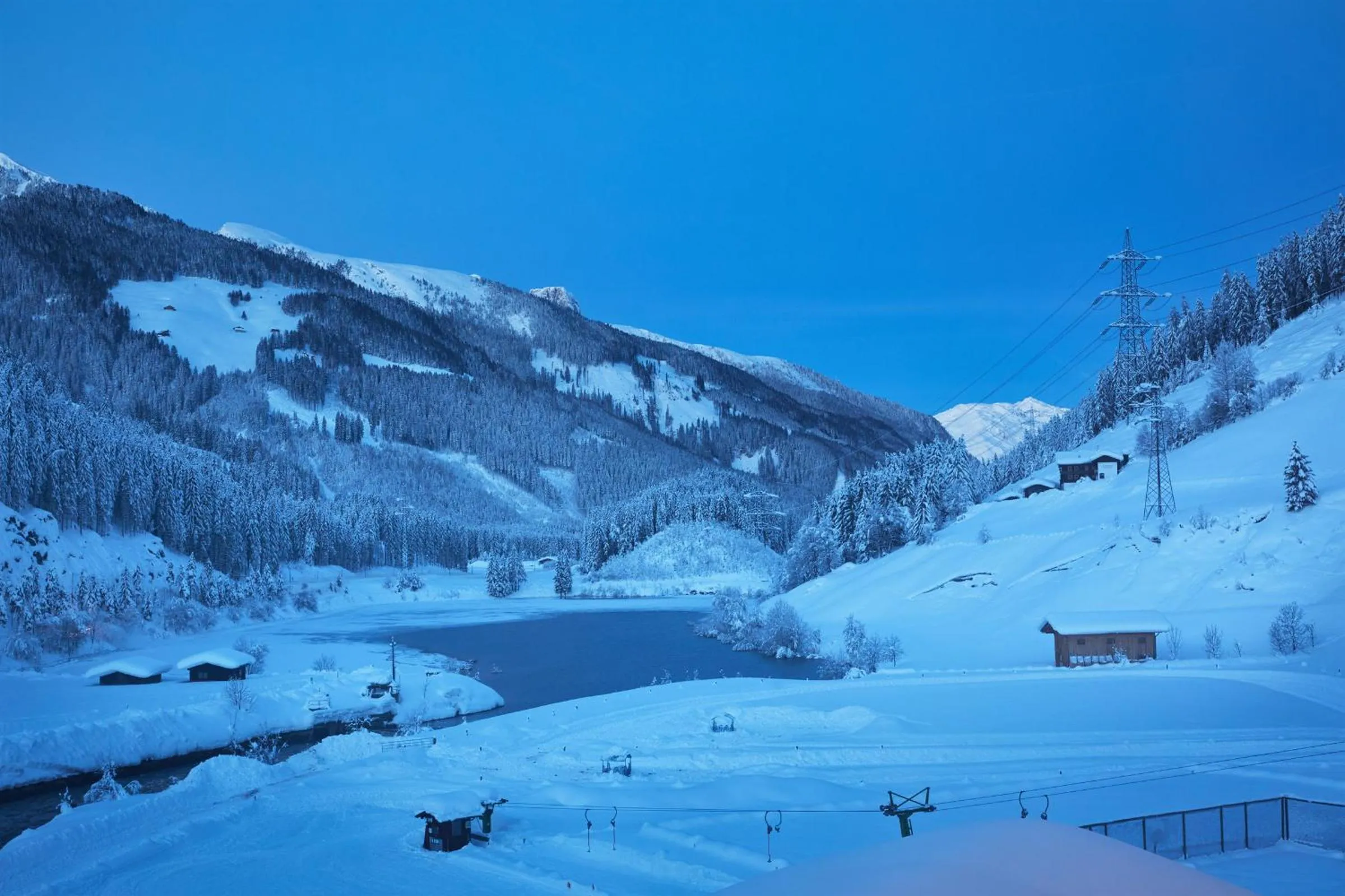 Natural landscape in Almhof Family und Wellness Resort