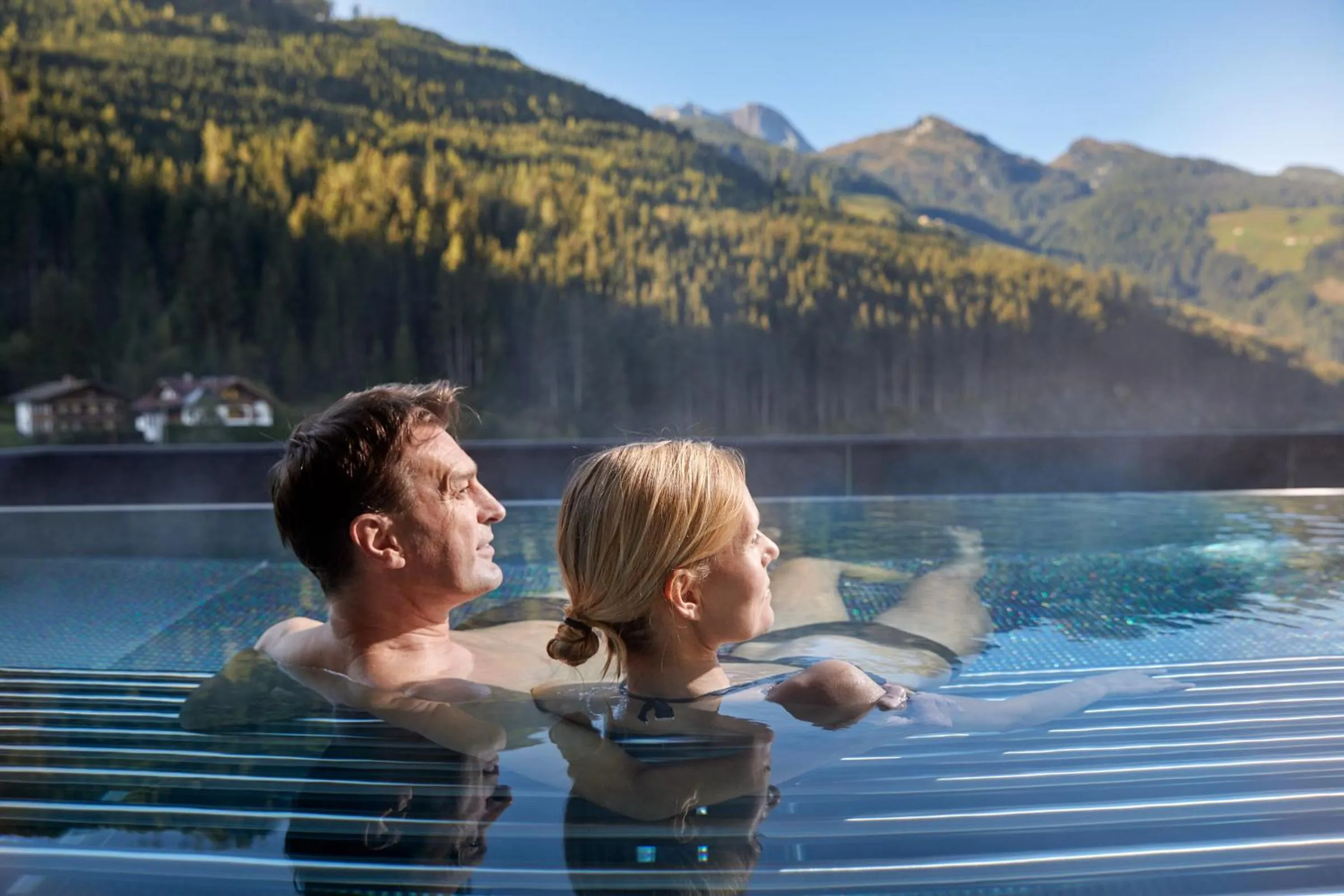 People in Almhof Family und Wellness Resort