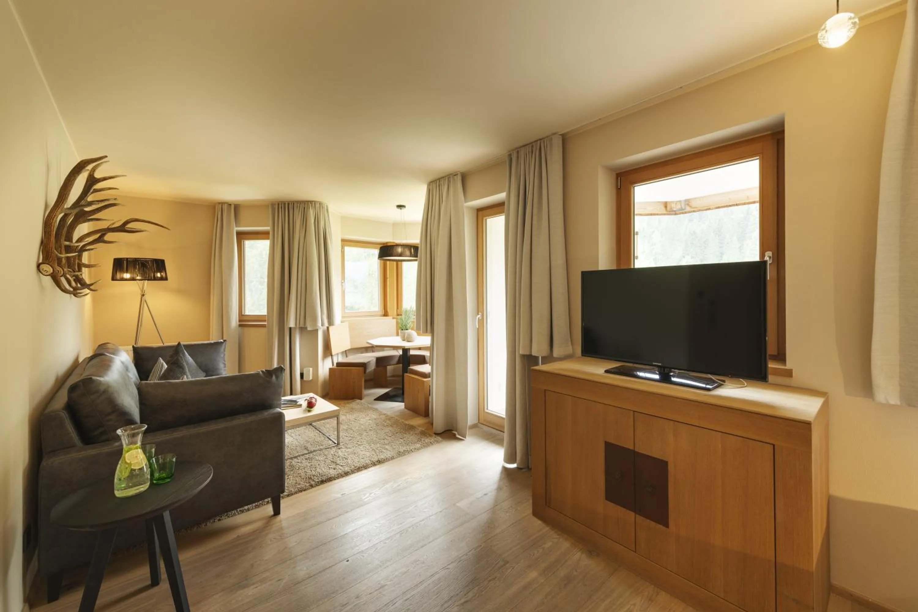 Living room in Almhof Family und Wellness Resort