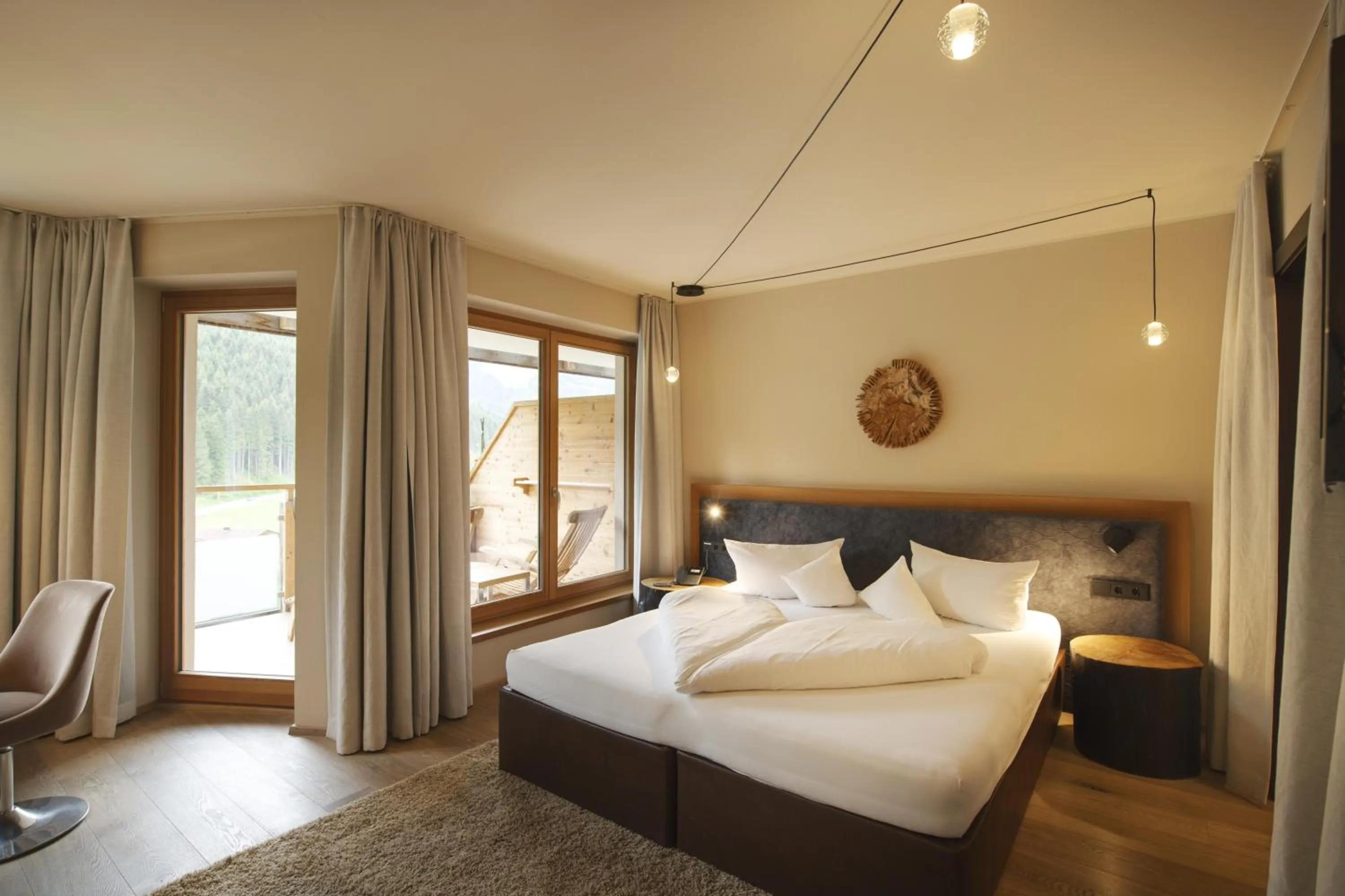 Bed in Almhof Family und Wellness Resort