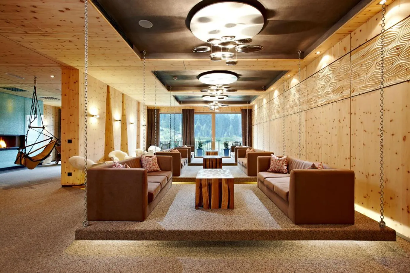 Lounge or bar in Almhof Family und Wellness Resort