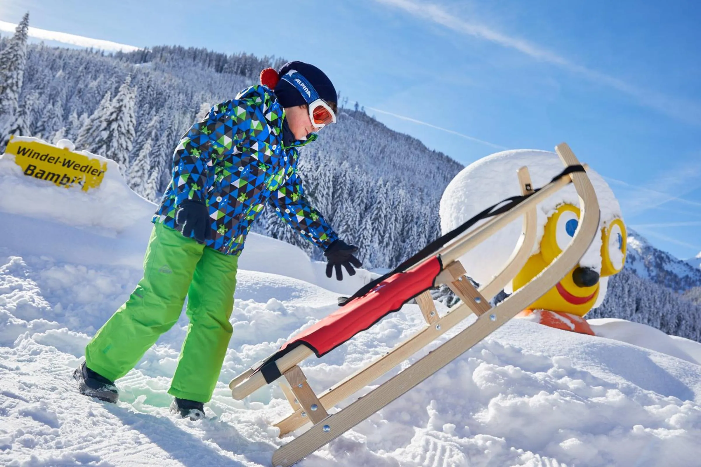 Winter in Almhof Family und Wellness Resort