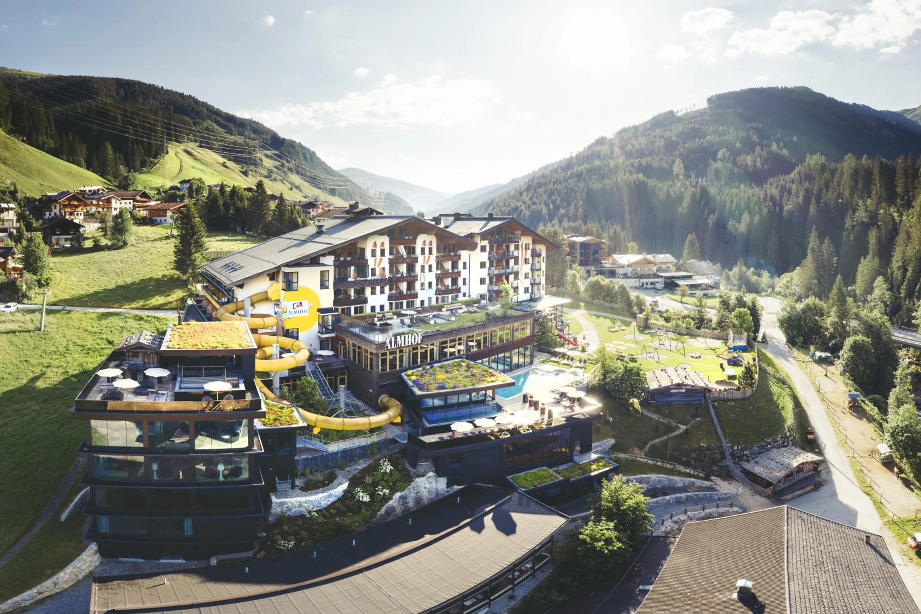Property building in Almhof Family und Wellness Resort