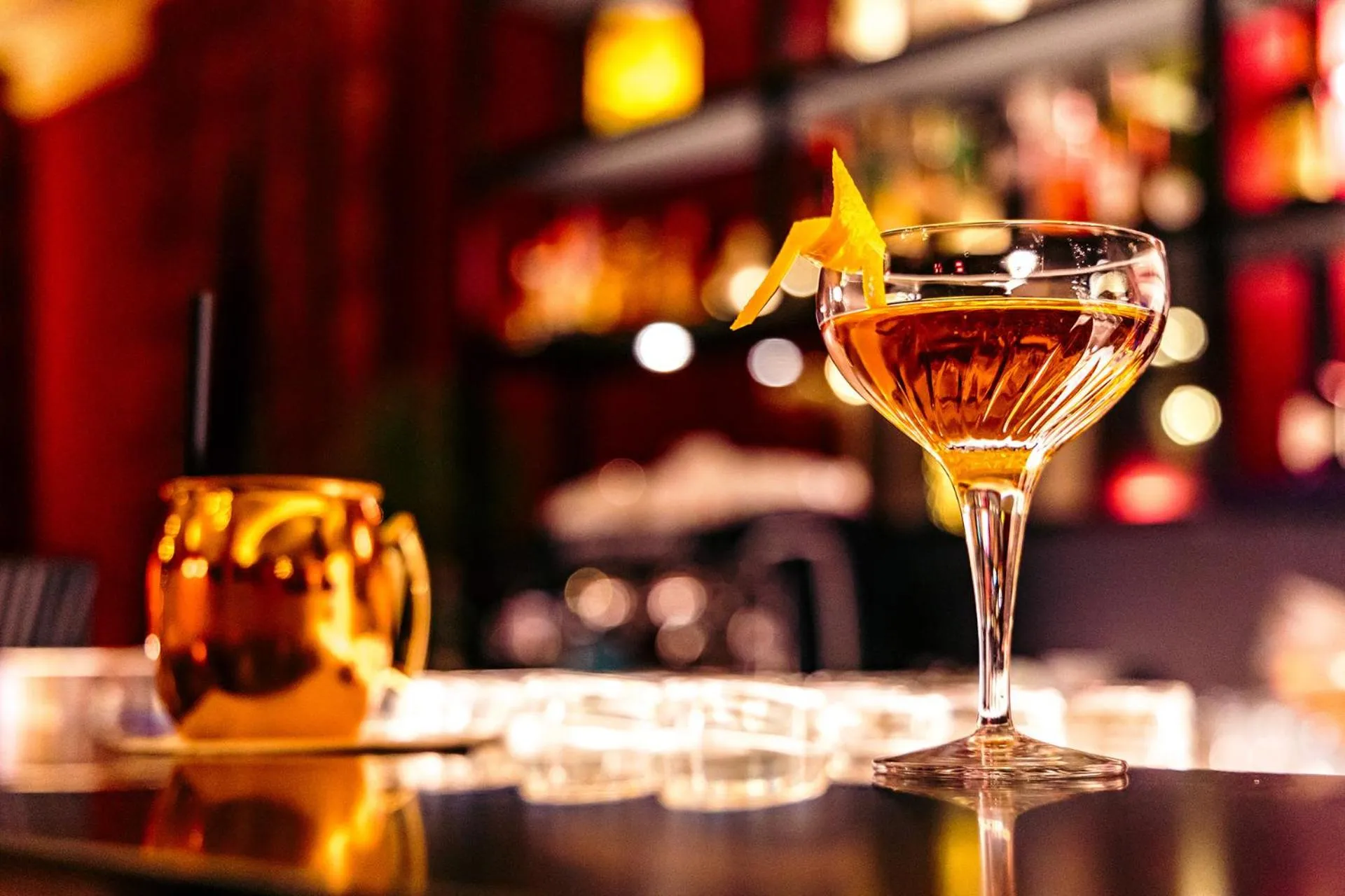 Lounge or bar in Hotel Reine Victoria