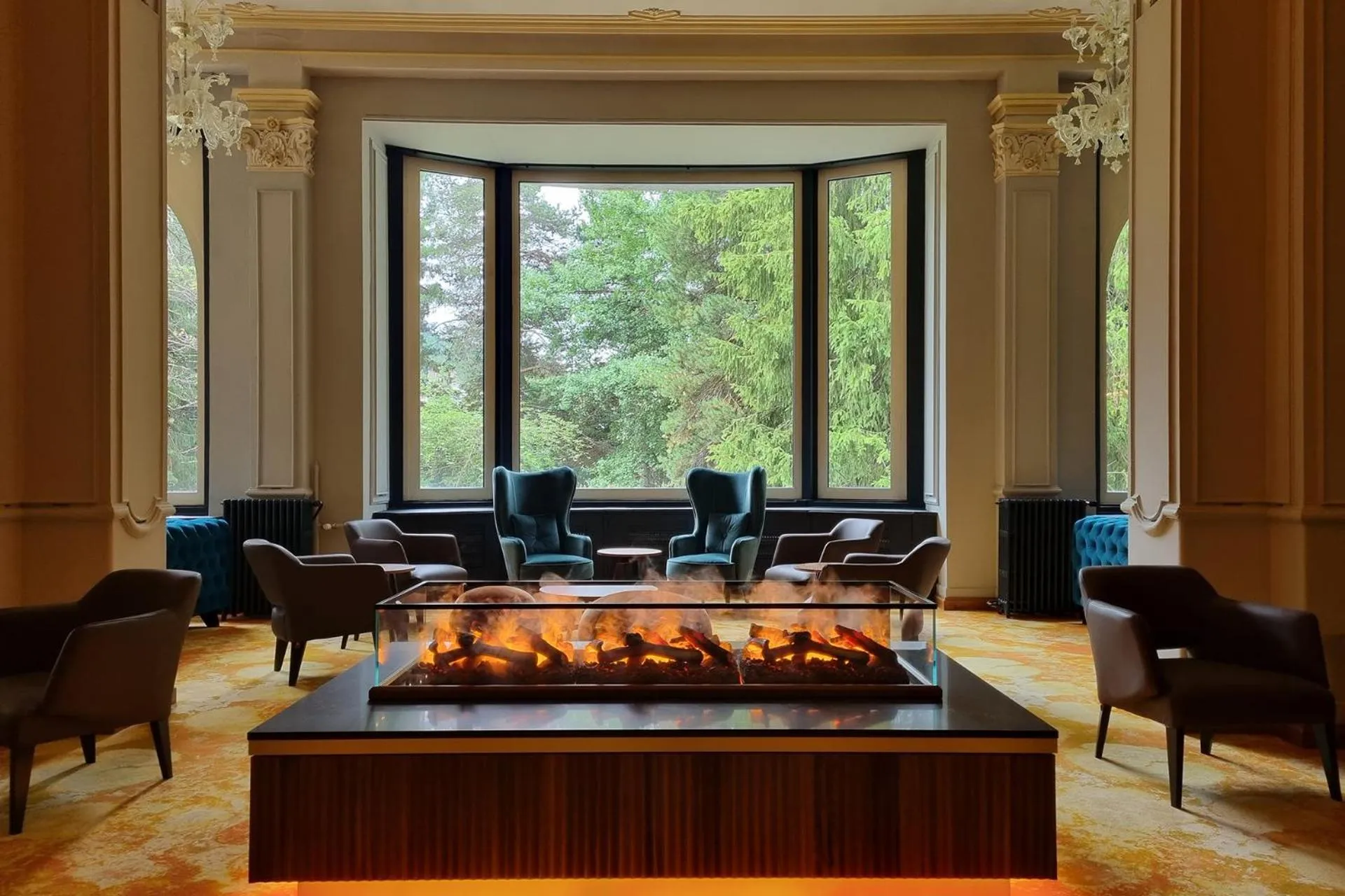 Lobby or reception in Hotel Reine Victoria