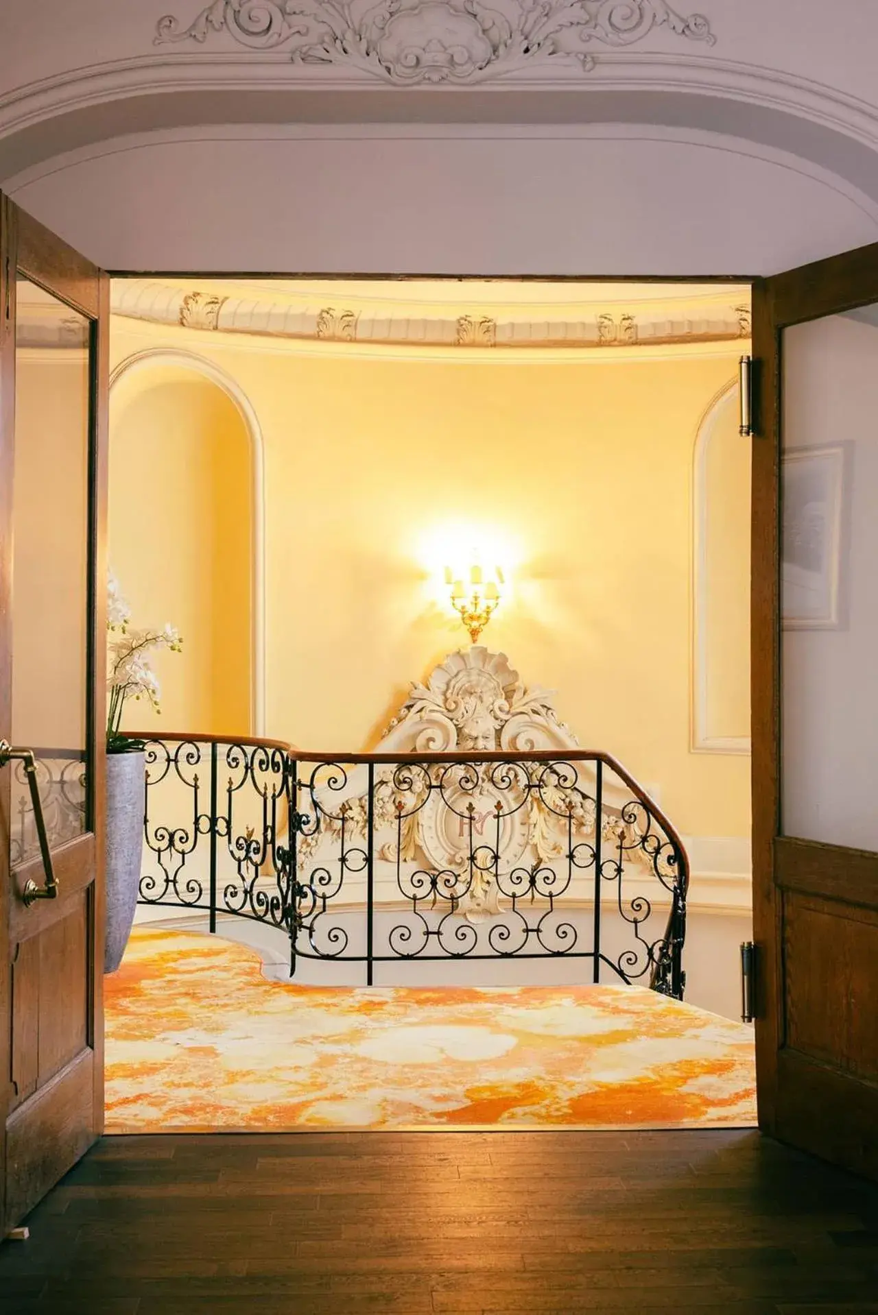 Lobby or reception, Bed in Hotel Reine Victoria Lobby or reception, Bed in Hotel Reine Victoria