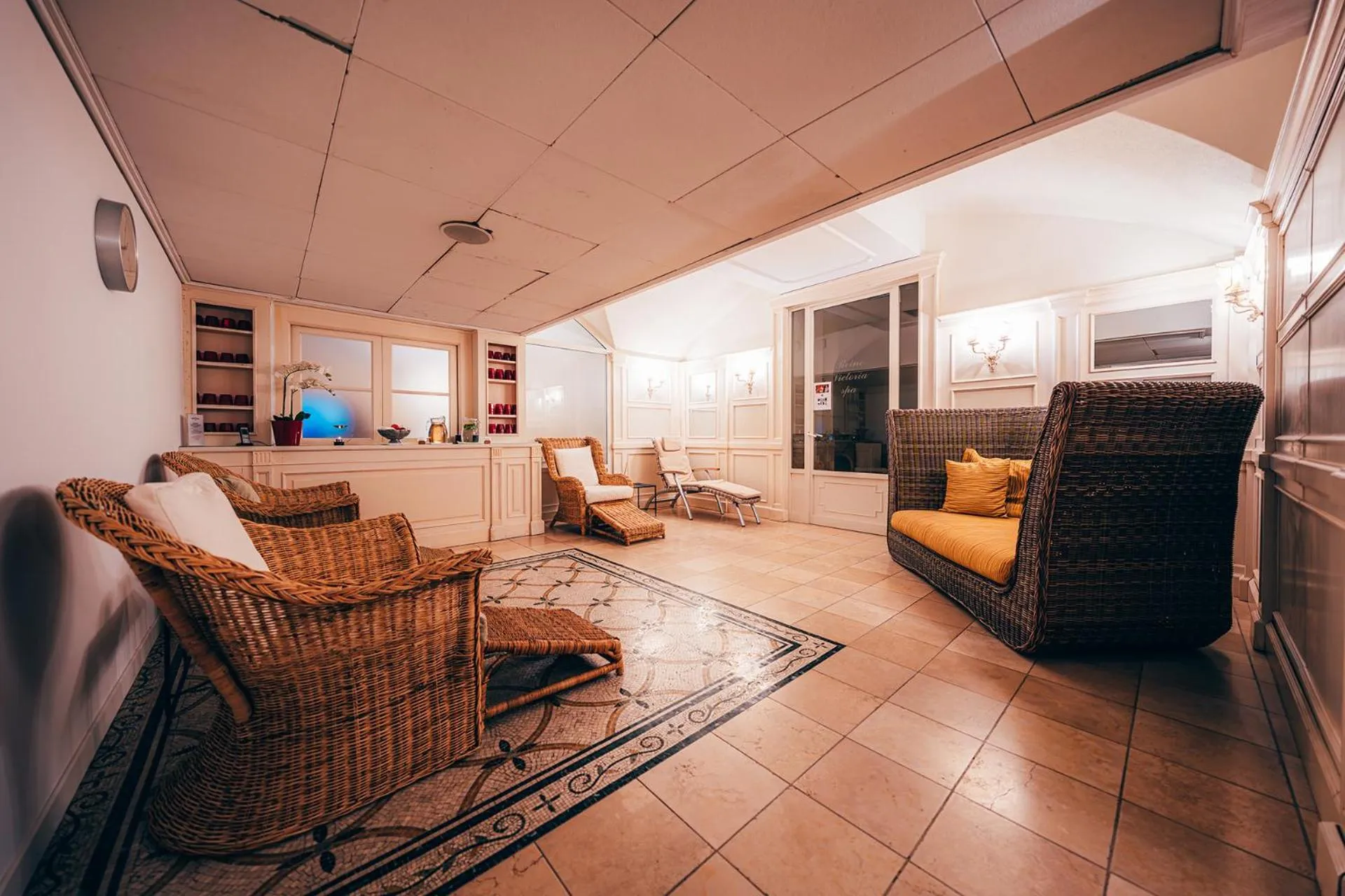 Spa and wellness centre/facilities in Hotel Reine Victoria