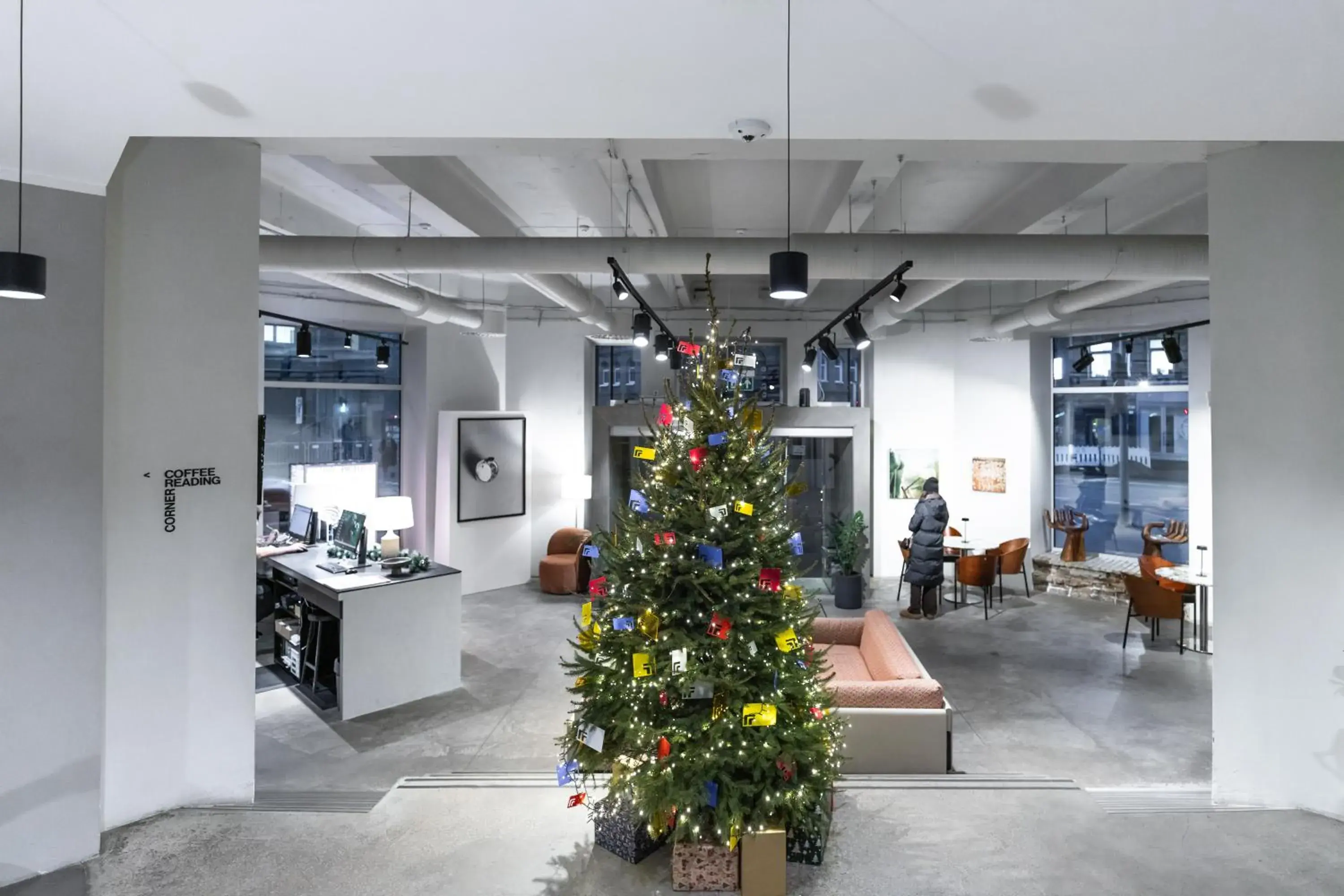 Lobby or reception in Corner Hotel Lobby or reception in Corner Hotel