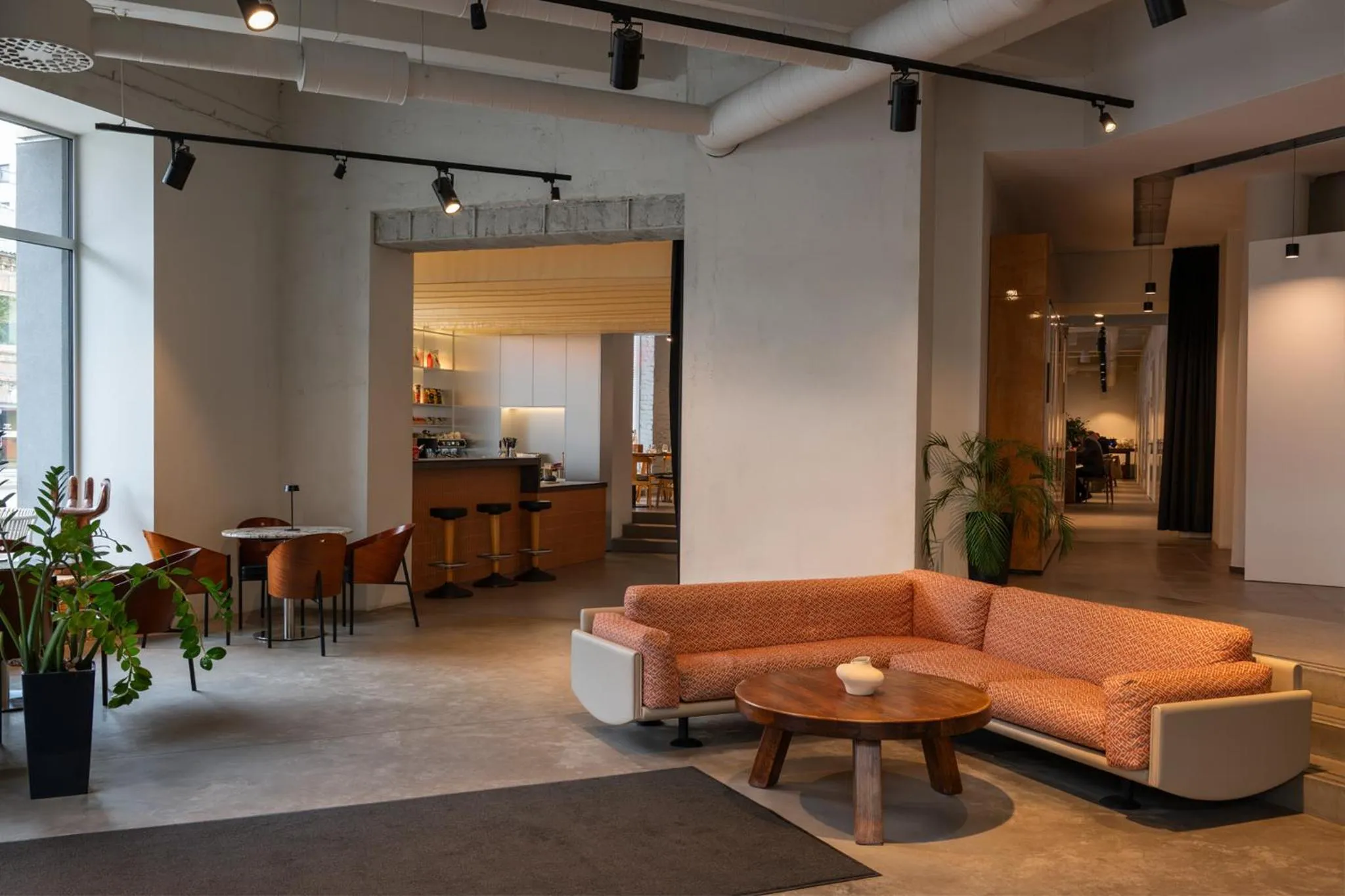 Lobby or reception in Corner Hotel