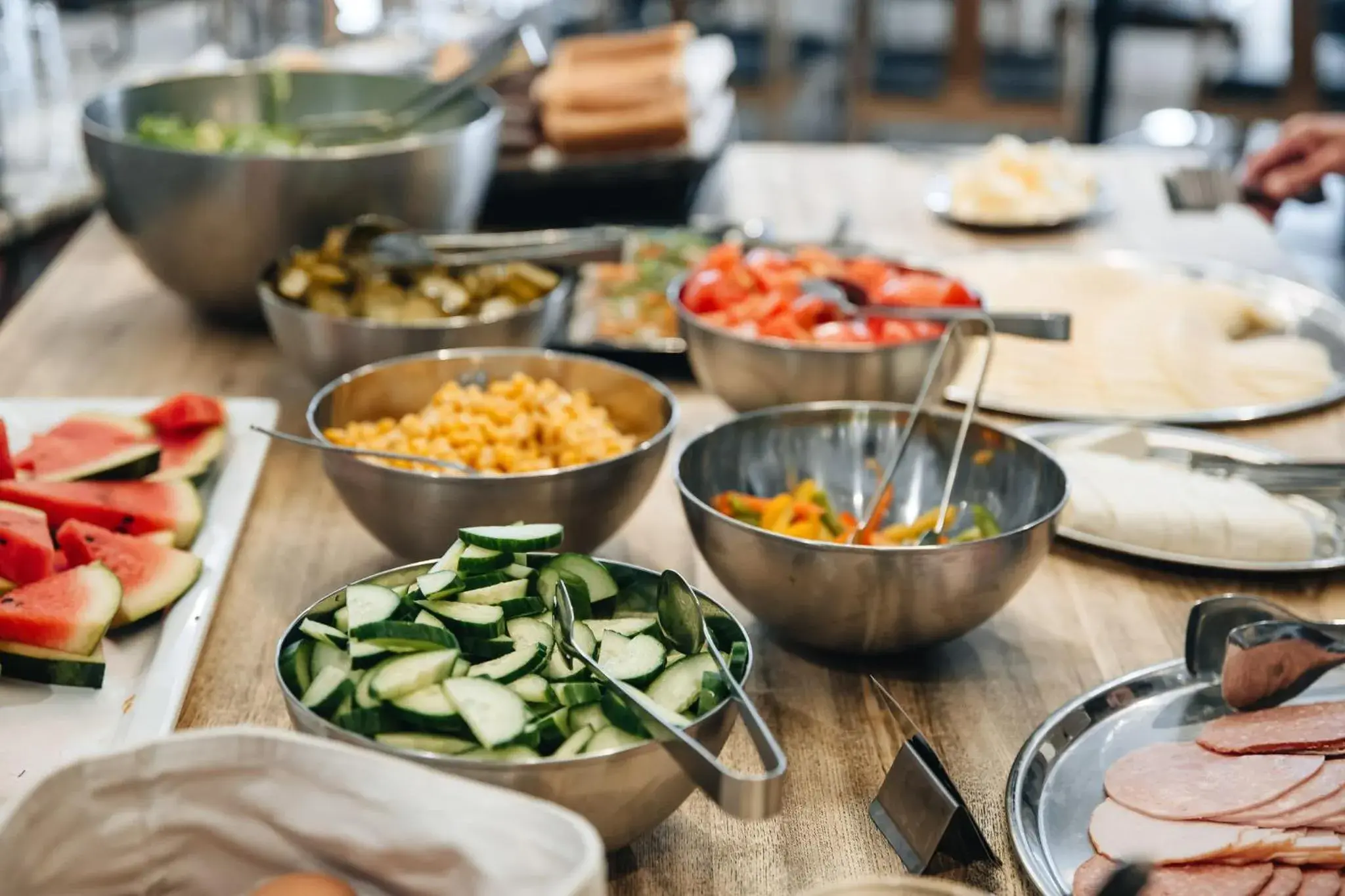 Breakfast in Corner Hotel Breakfast in Corner Hotel