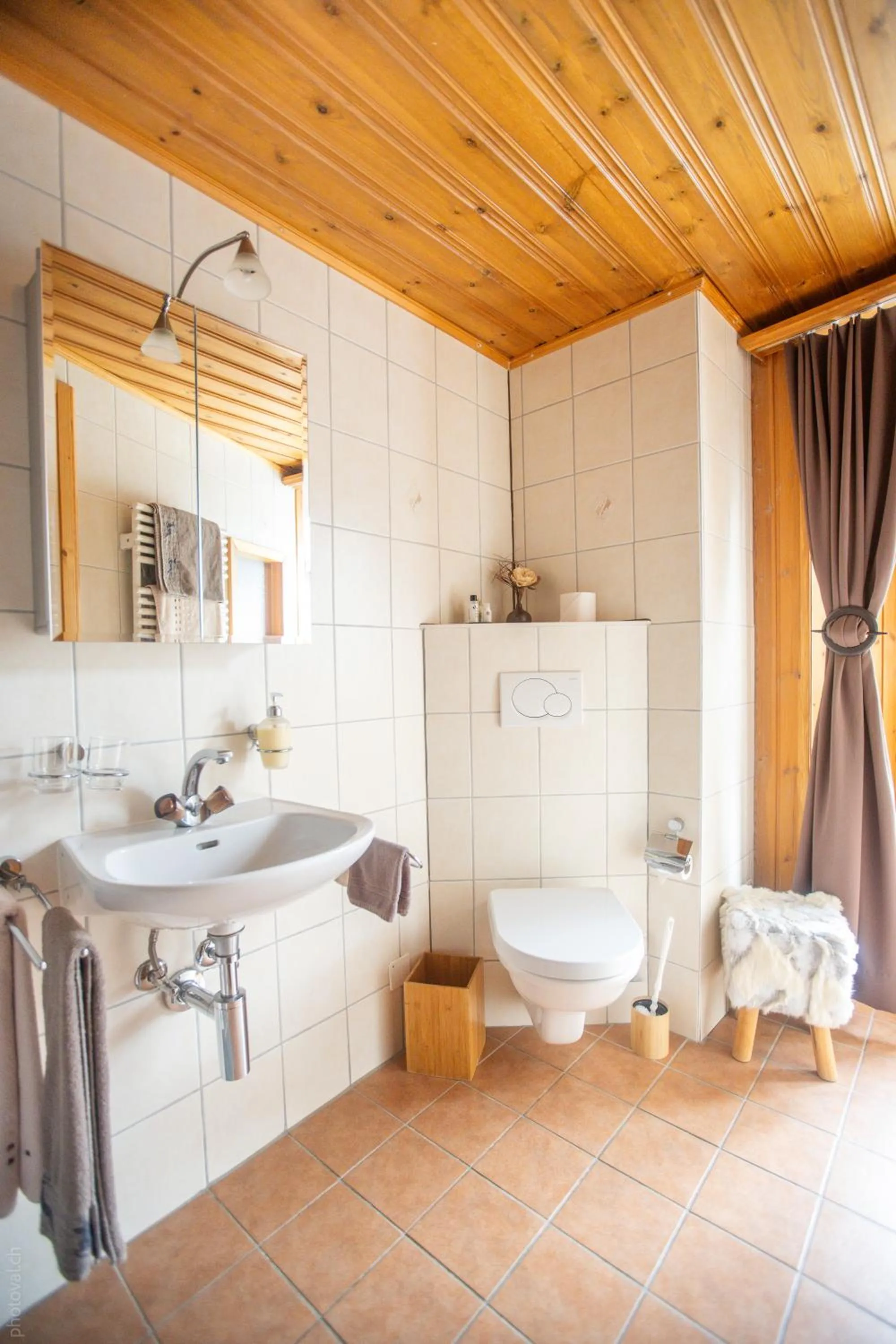 Toilet in Hôtel Dents de Veisivi