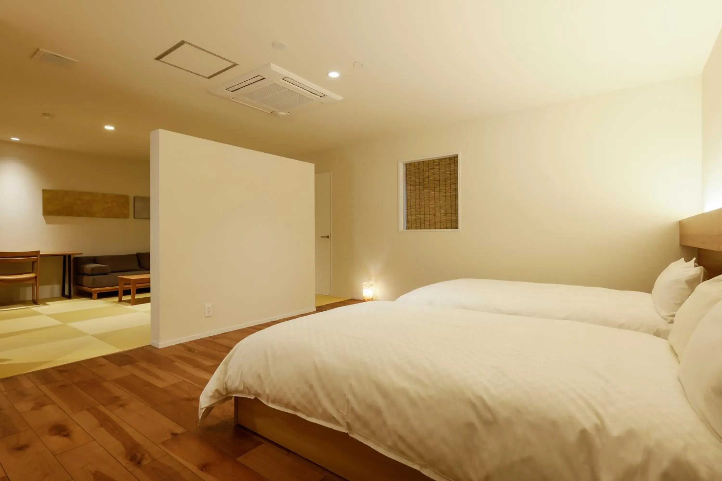 Japanese-Style Twin Room with Theater, Open Air Hot Spring Bath【Sora】 - single occupancy in Hokuriku Yamashiro Onsen Hotel Kikyou Japanese-Style Twin Room with Theater, Open Air Hot Spring Bath【Sora】 - single occupancy in Hokuriku Yamashiro Onsen Hotel Kikyou