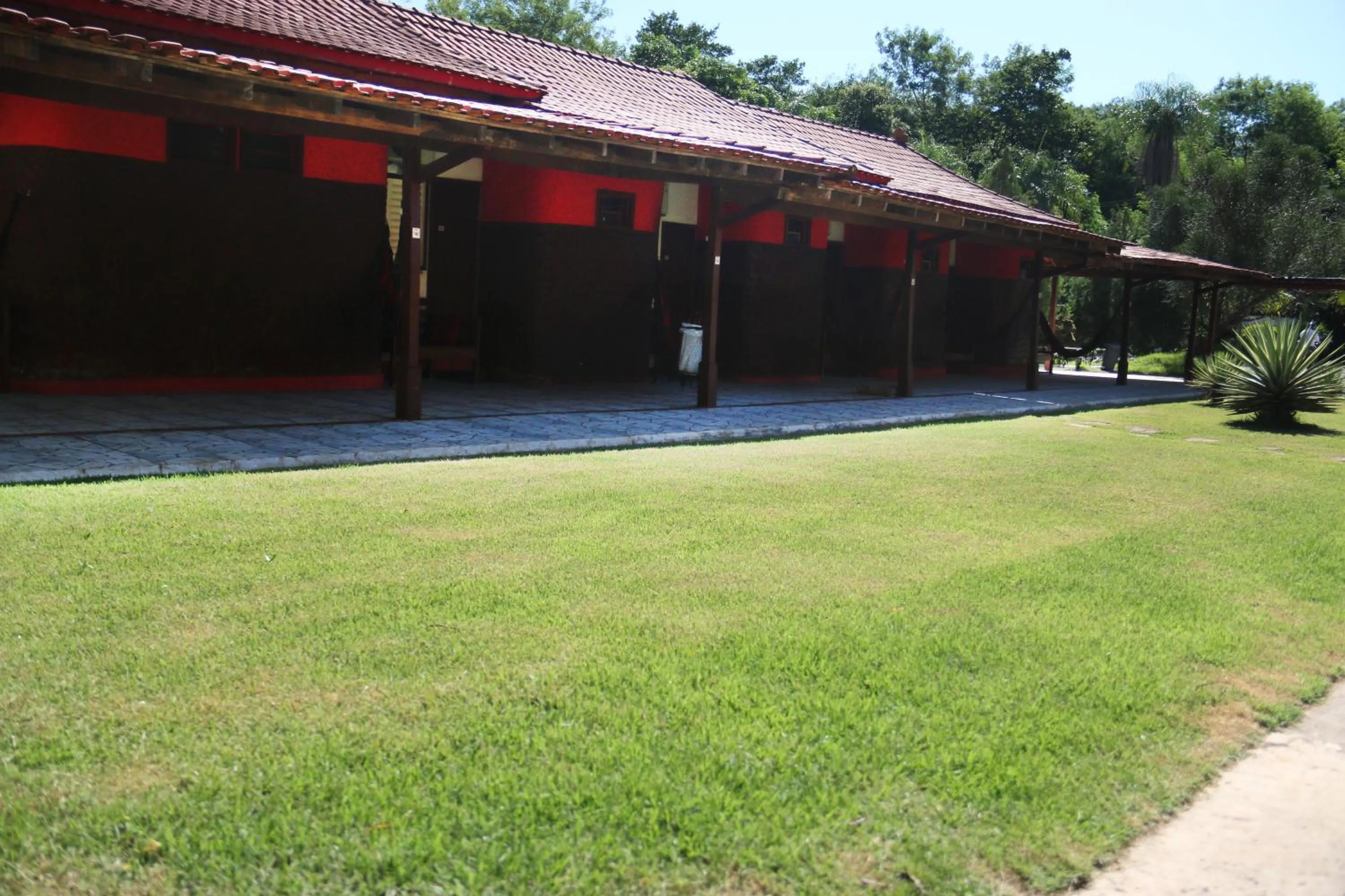 Garden view in Hotel Pousada Bonsai