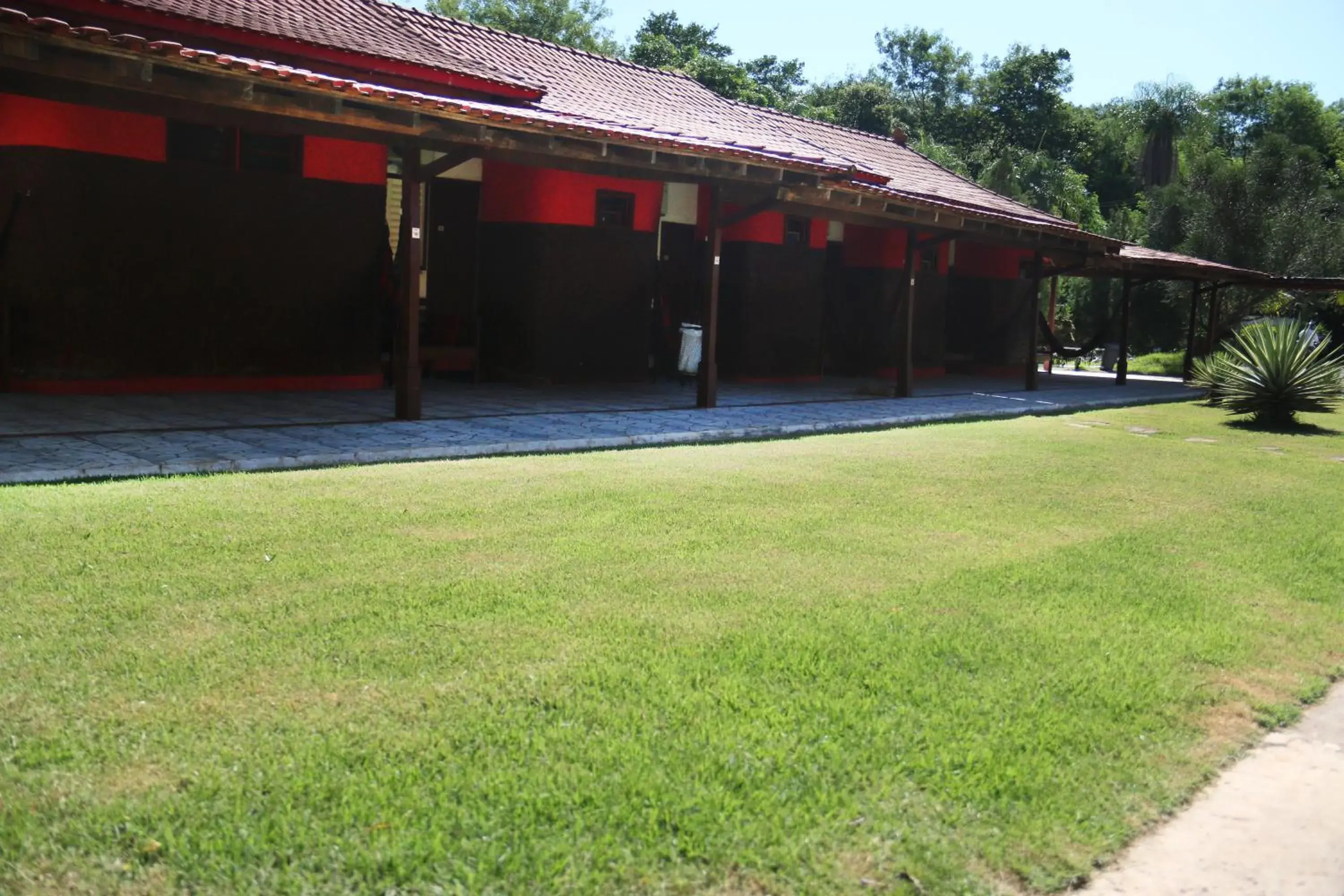 Garden view in Hotel Pousada Bonsai Garden view in Hotel Pousada Bonsai