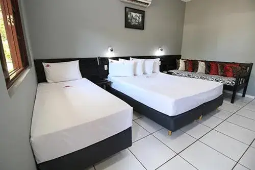 Bed in Hotel Pousada Bonsai Bed in Hotel Pousada Bonsai