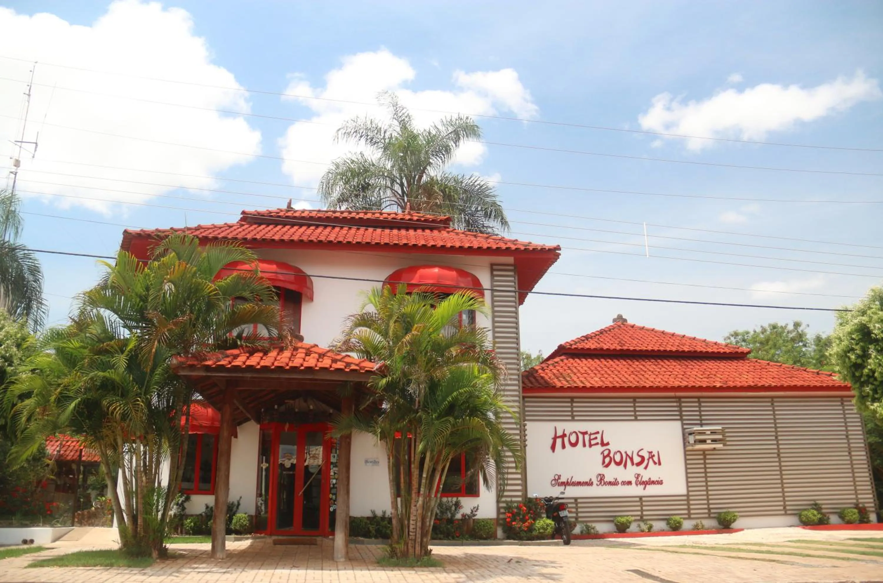 Facade/entrance in Hotel Pousada Bonsai