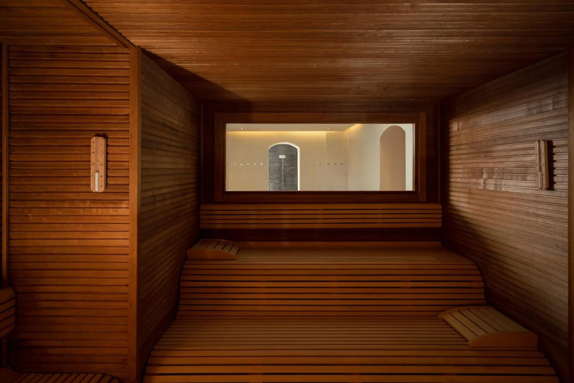 Sauna in Schloss Hotel & Spa Pontresina