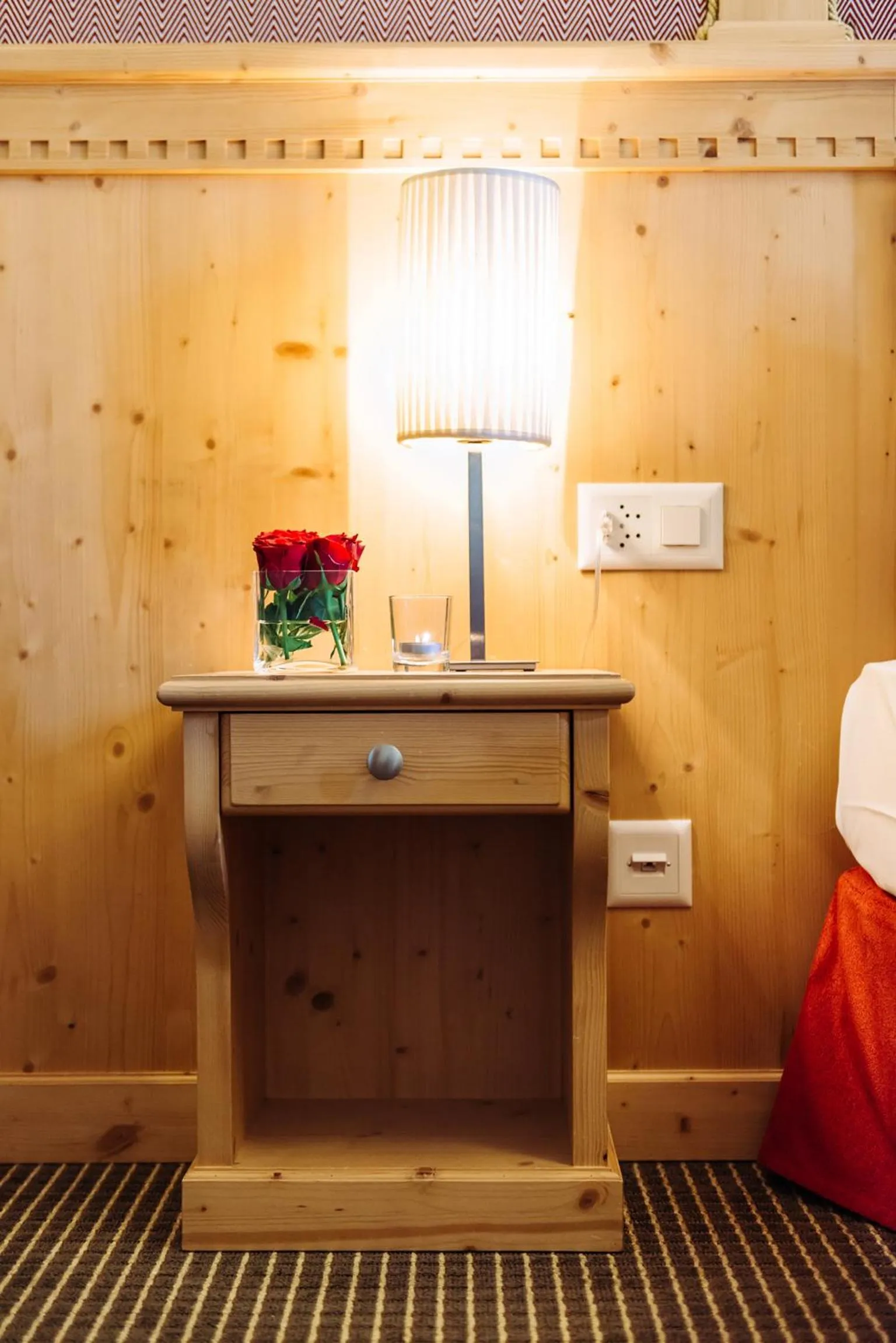 Decorative detail, Bed in Schloss Hotel & Spa Pontresina