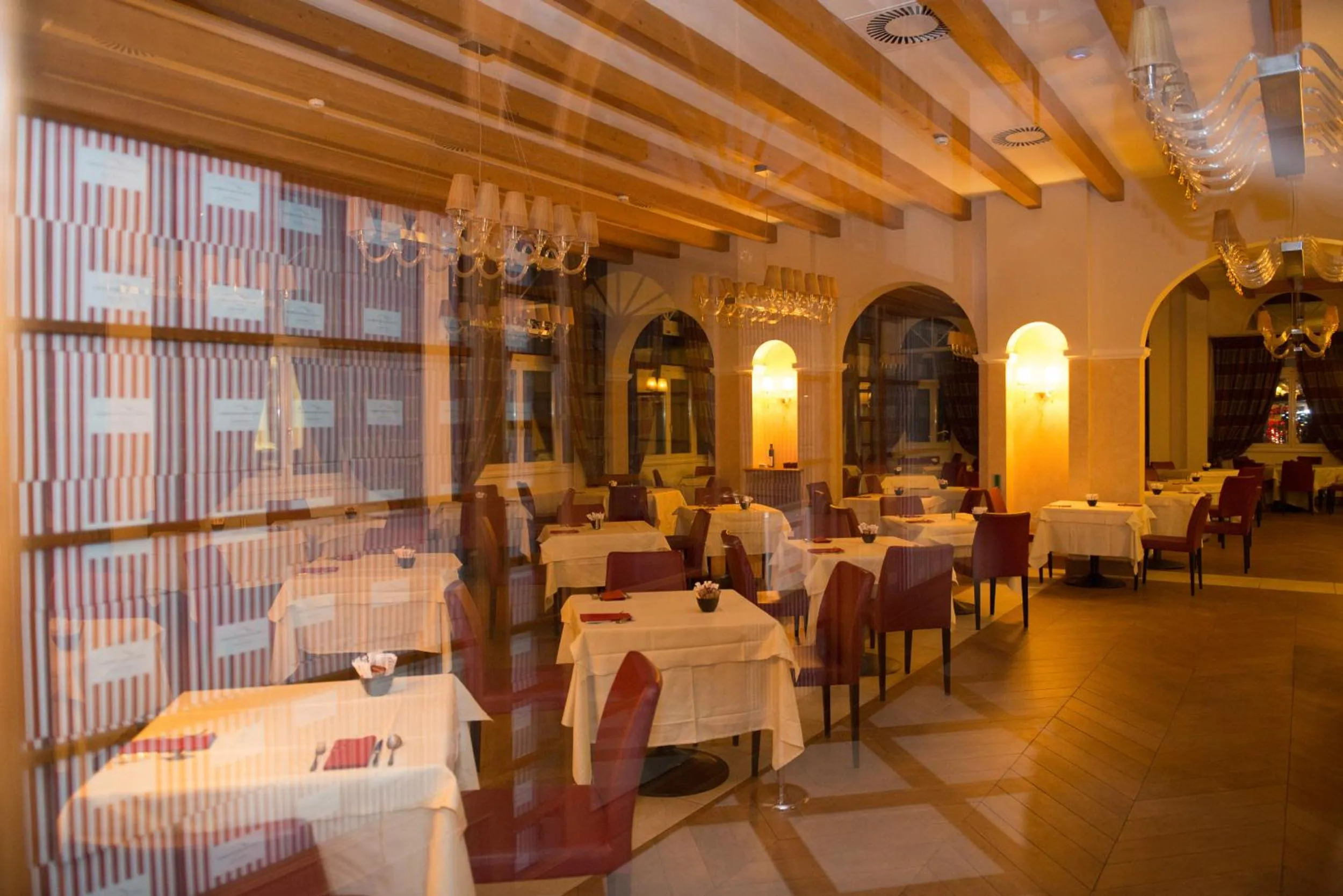 Restaurant/places to eat in Schloss Hotel & Spa Pontresina