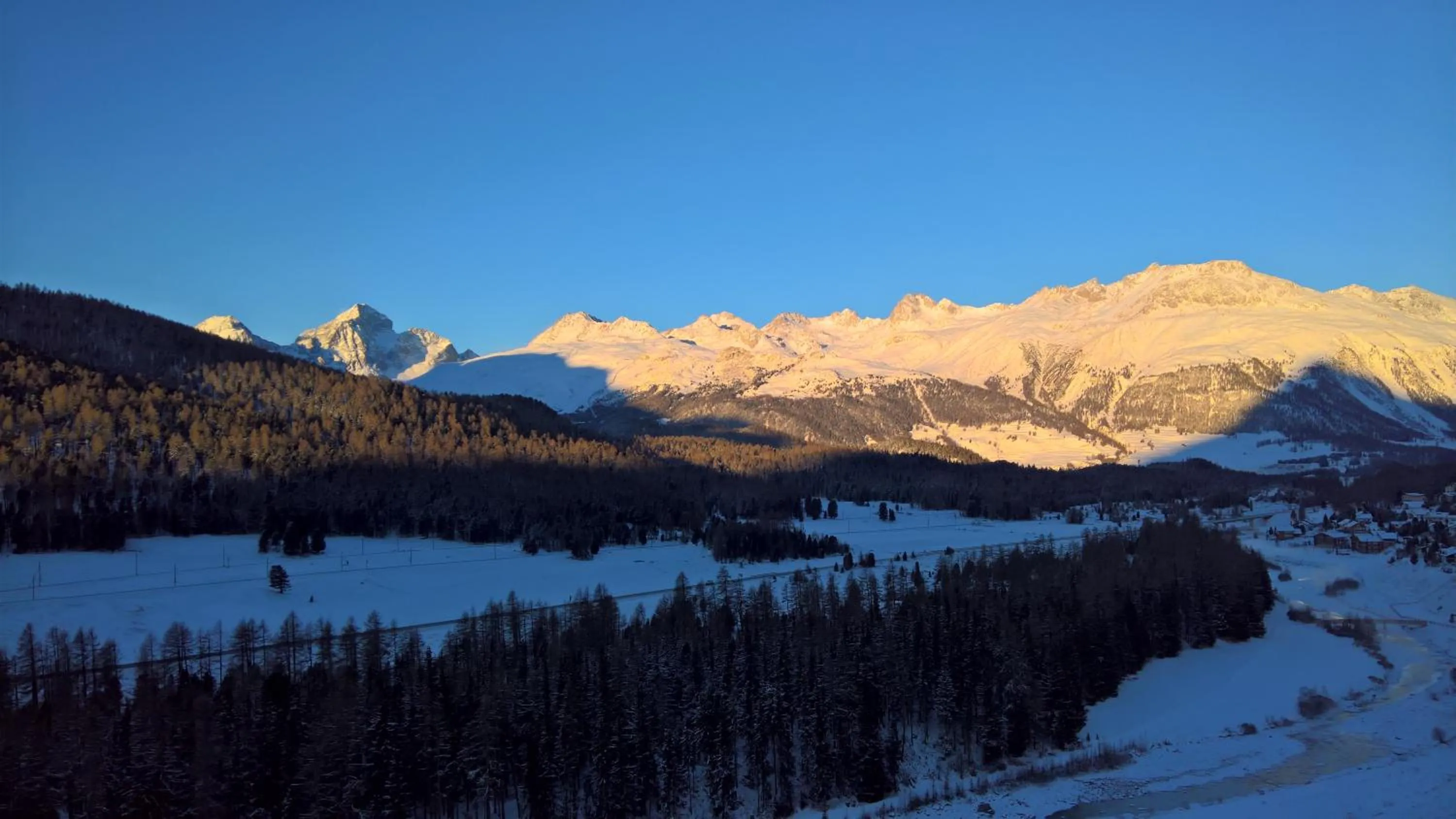 Mountain view in Schloss Hotel & Spa Pontresina