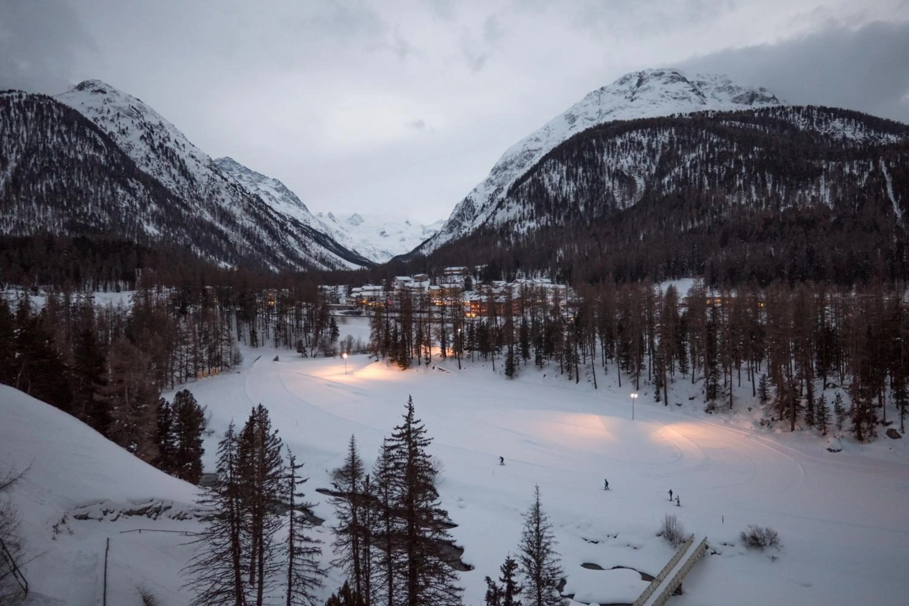 Mountain view in Schloss Hotel & Spa Pontresina
