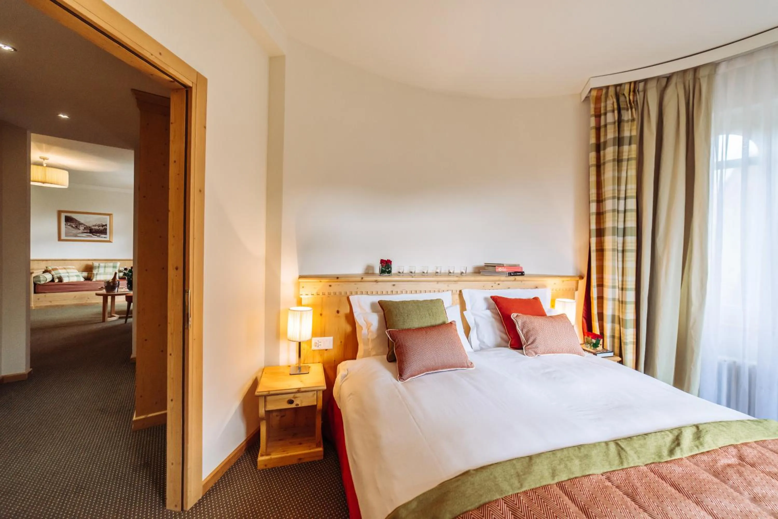 Bed in Schloss Hotel & Spa Pontresina