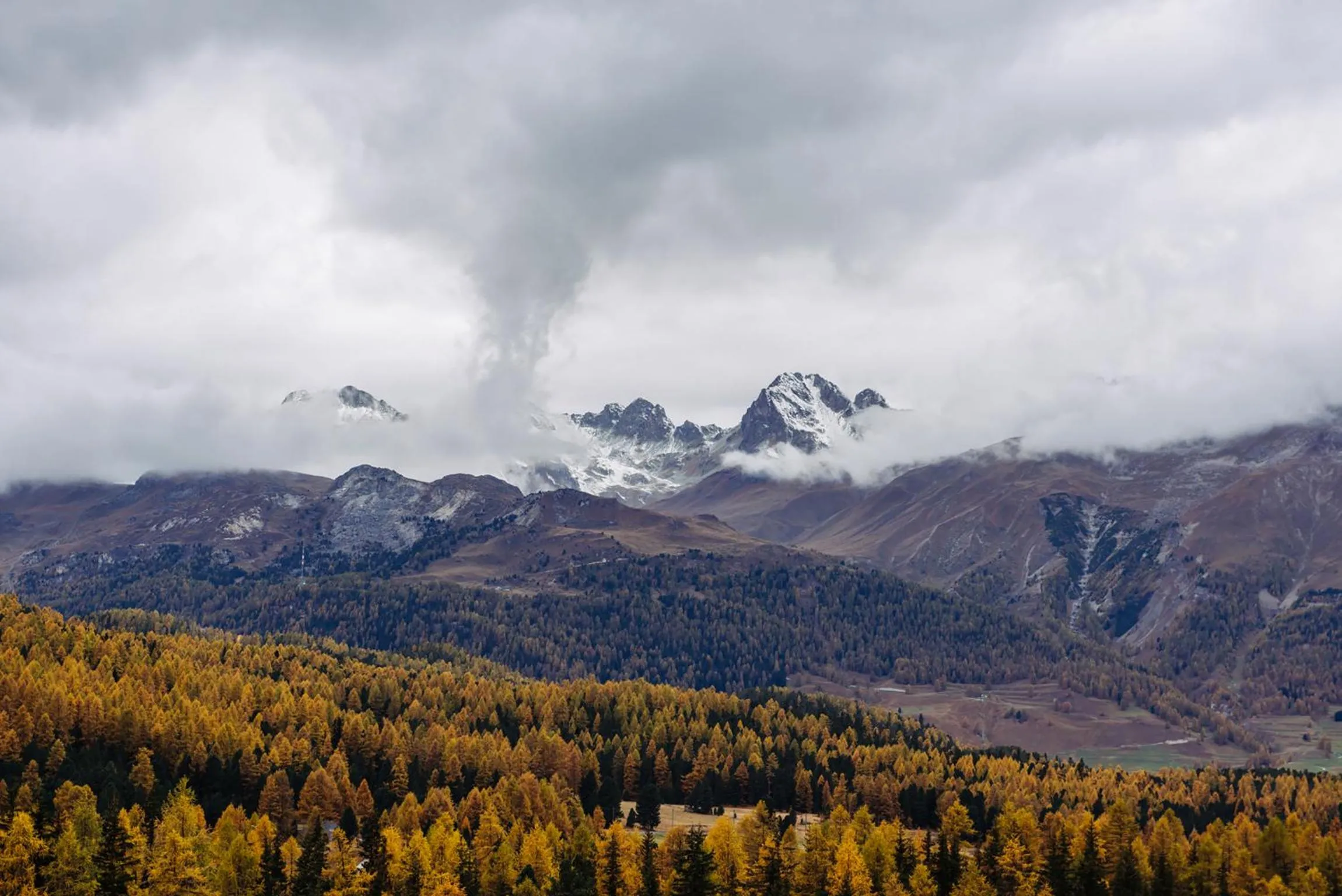 Mountain view in Schloss Hotel & Spa Pontresina