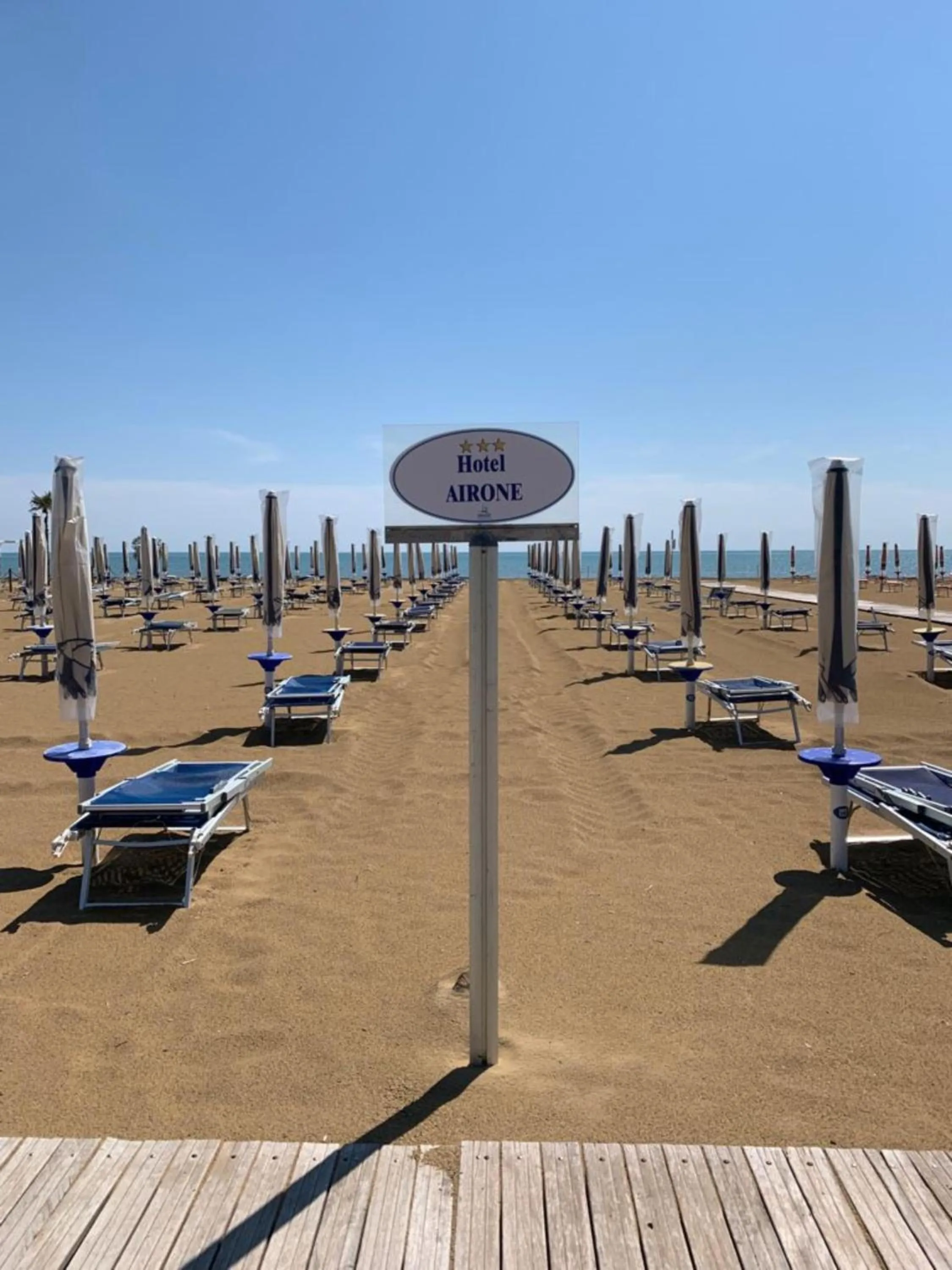 Beach in Hotel Airone